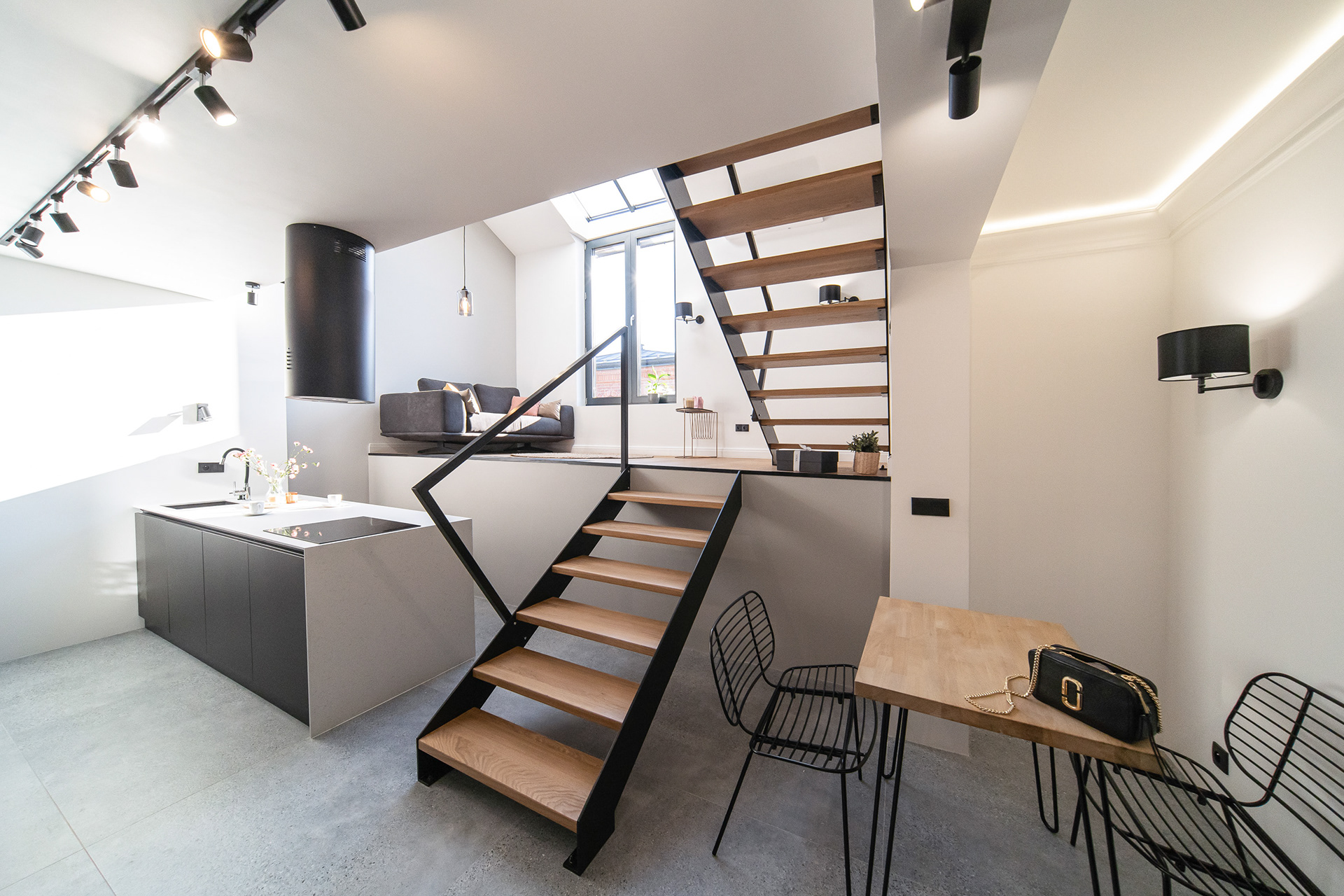 zdjęcia mieszkania na sprzedaż łódź księży młyn loft