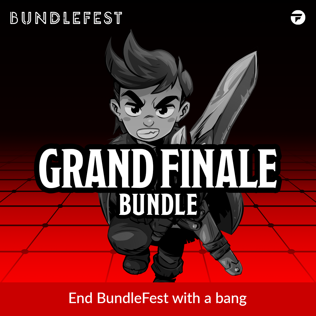 Games bundle pack shot social media artwork for Fanatical