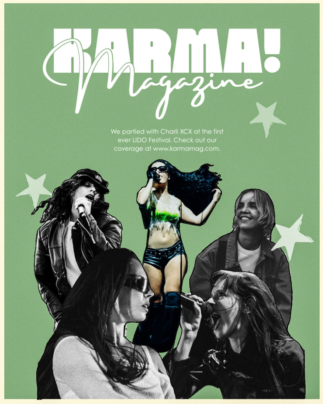 Karma! Magazine mockup Karma! Magazine mockup (lino print, Photoshop, InDesign)