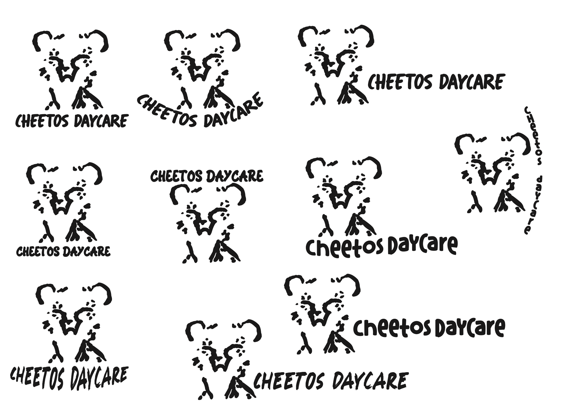 Font and Placement Experiment