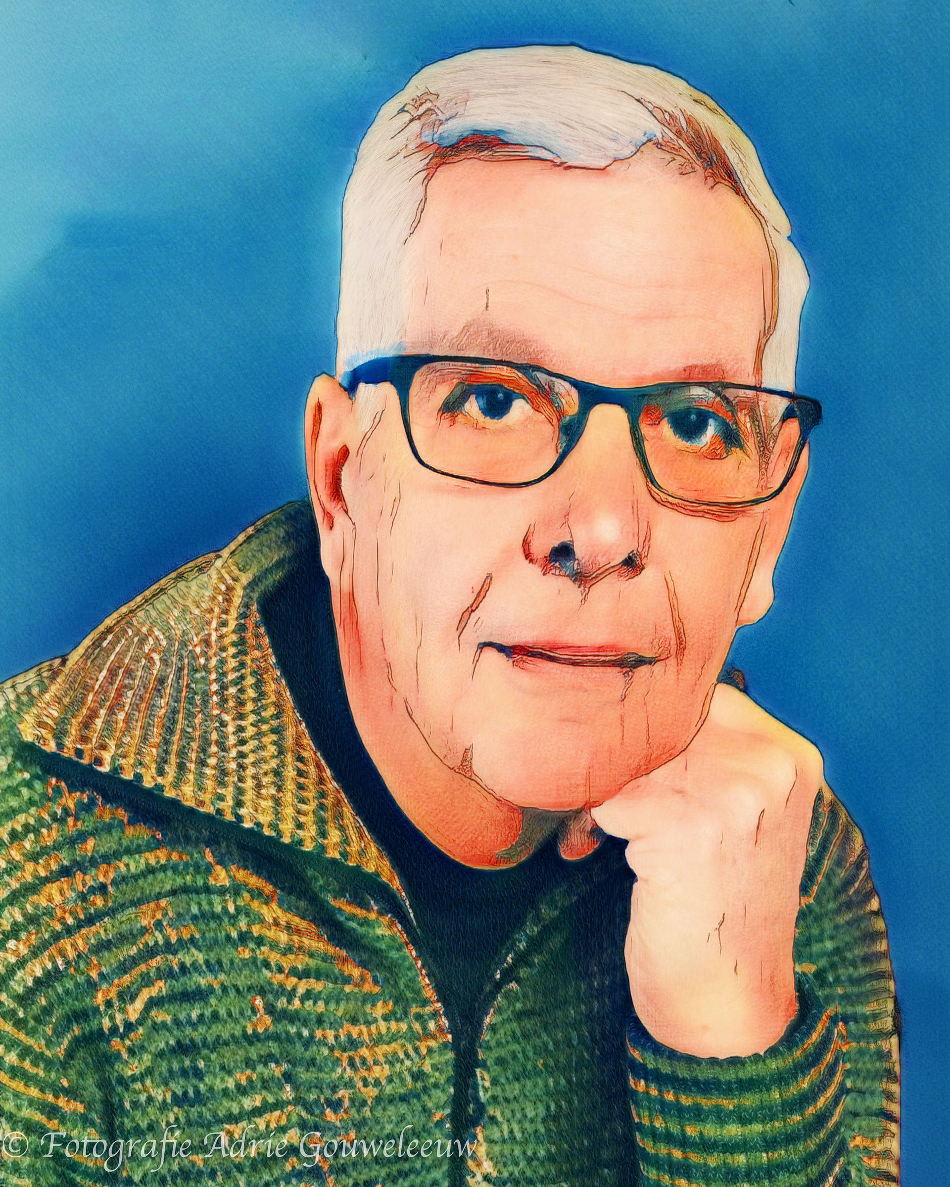 Expositie David Hockney Zelfportret
