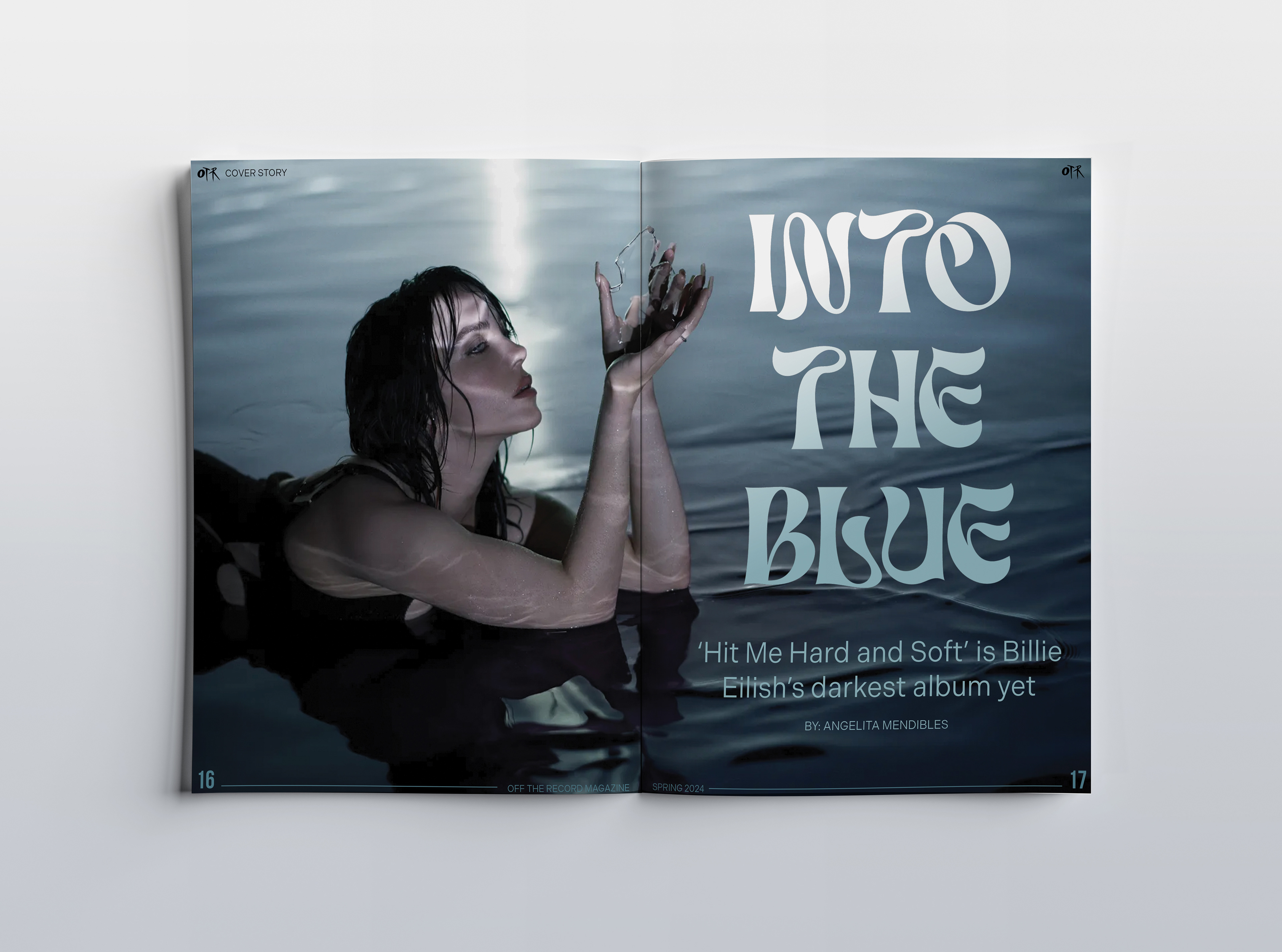 Billie Eilish feature mockup