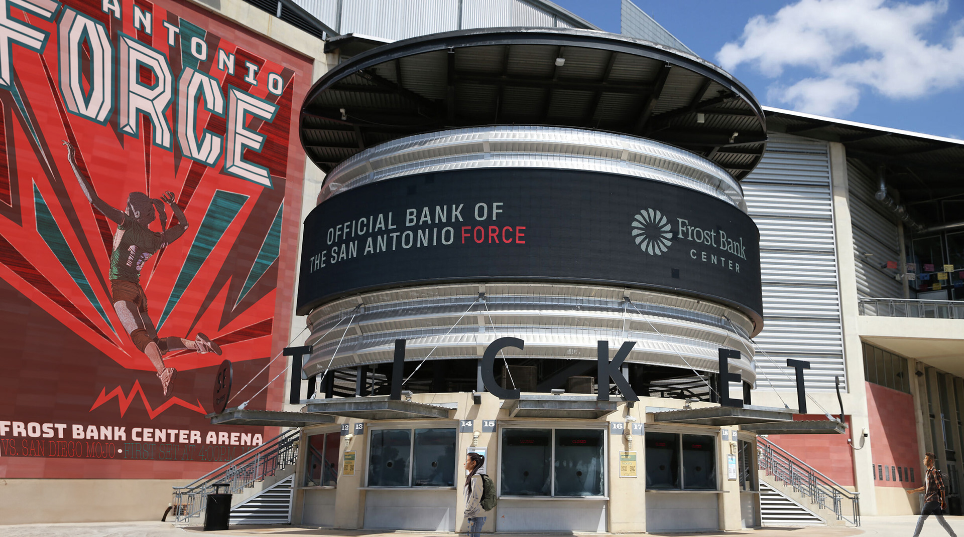 Frost Bank Center Arena mockup