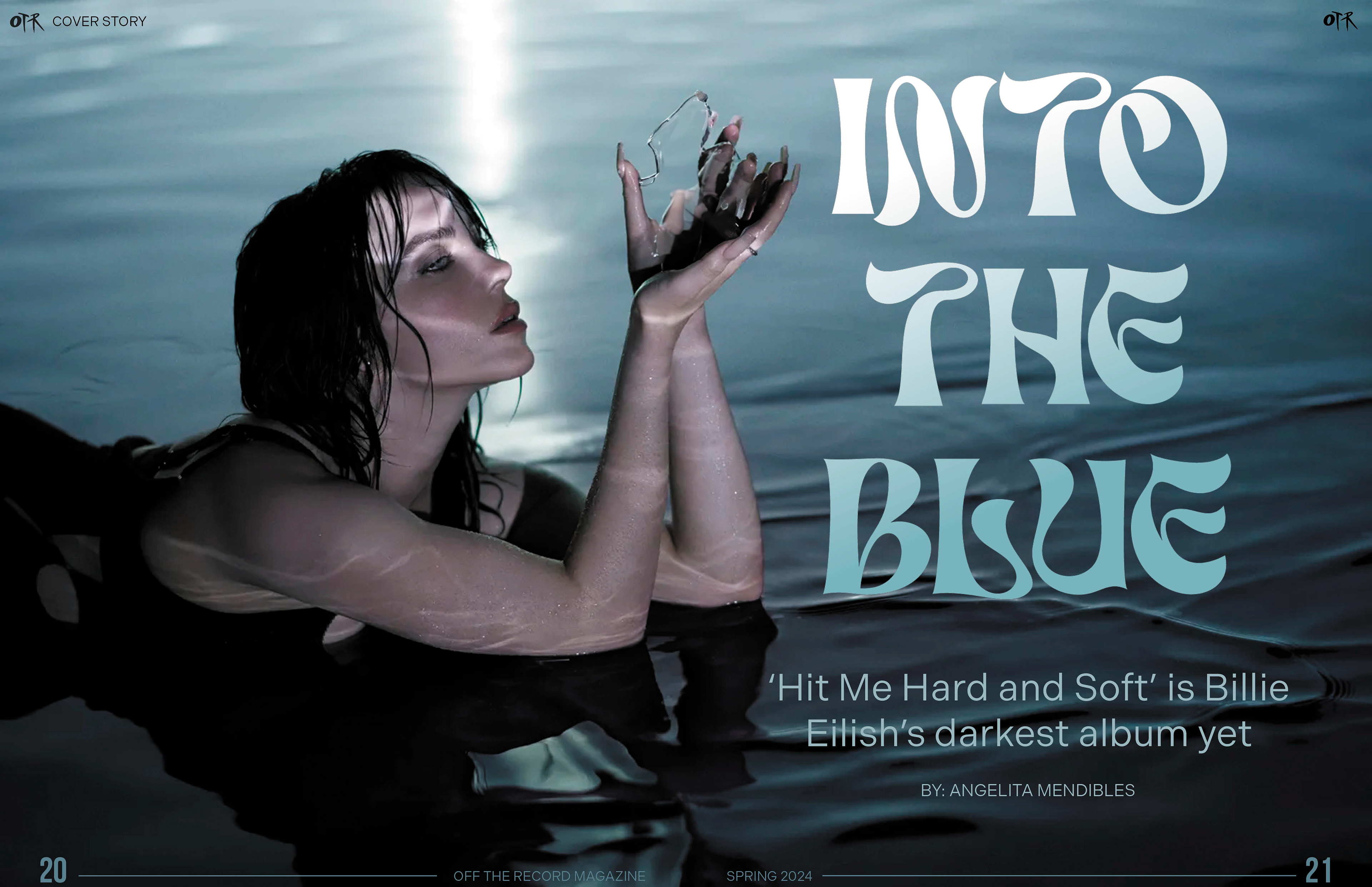 Billie Eilish Feature - opening spread