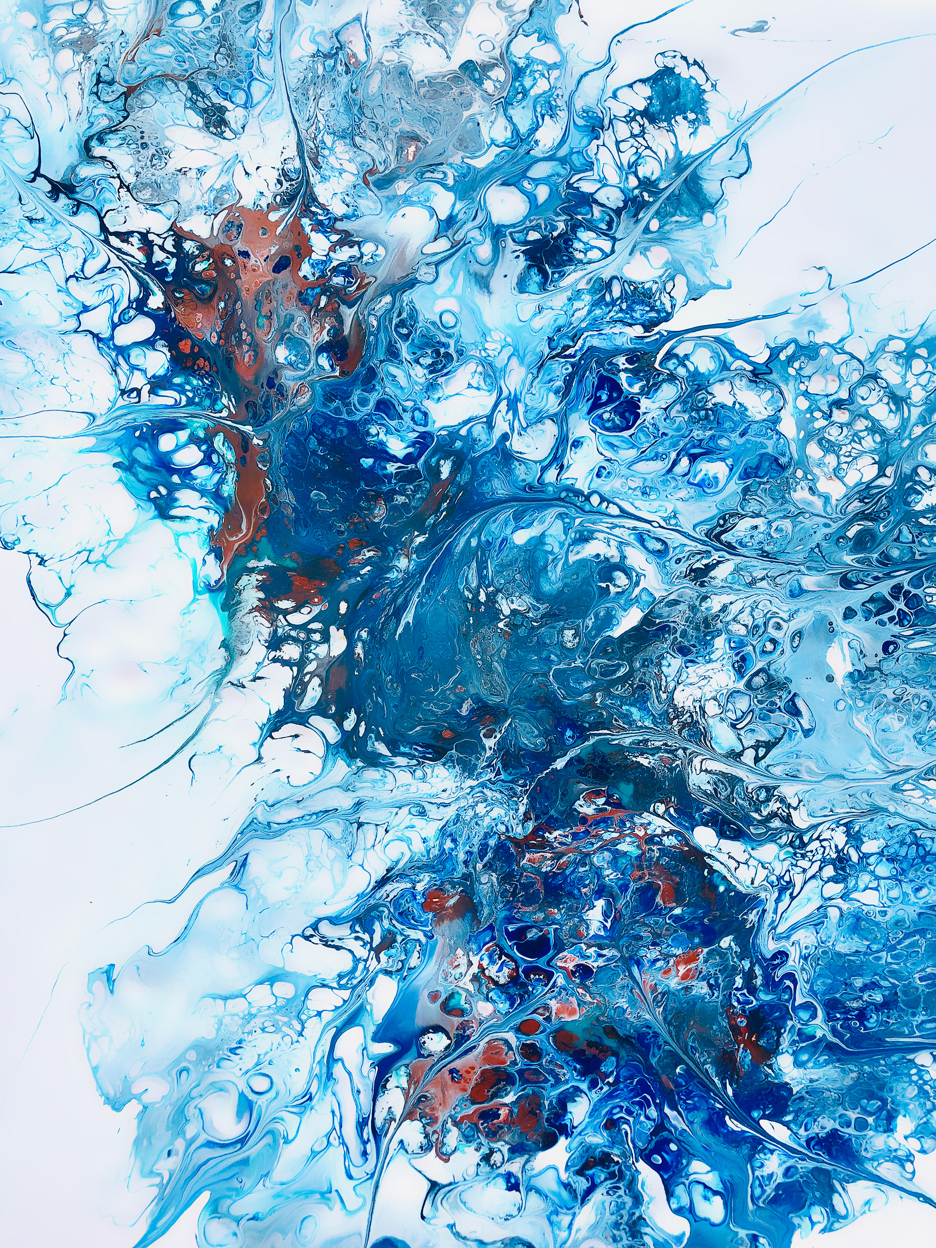 "Oceanic" | Paint pour