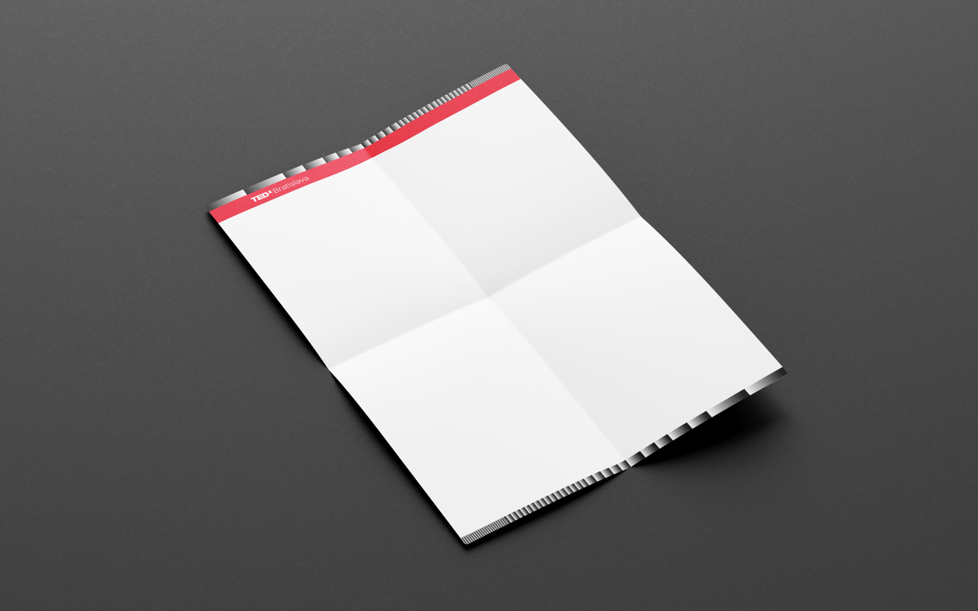 Letterhead design for TEDxBratislava 2023 Visual Identity