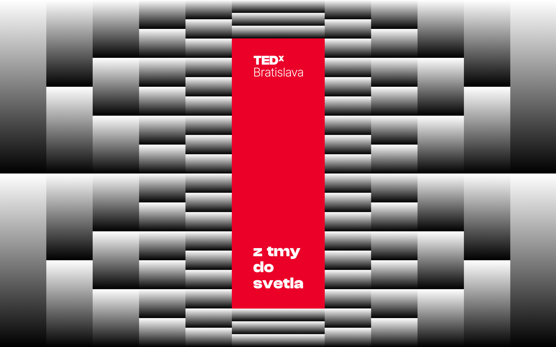 Main visual of visual identity for TEDxBratislava 2023