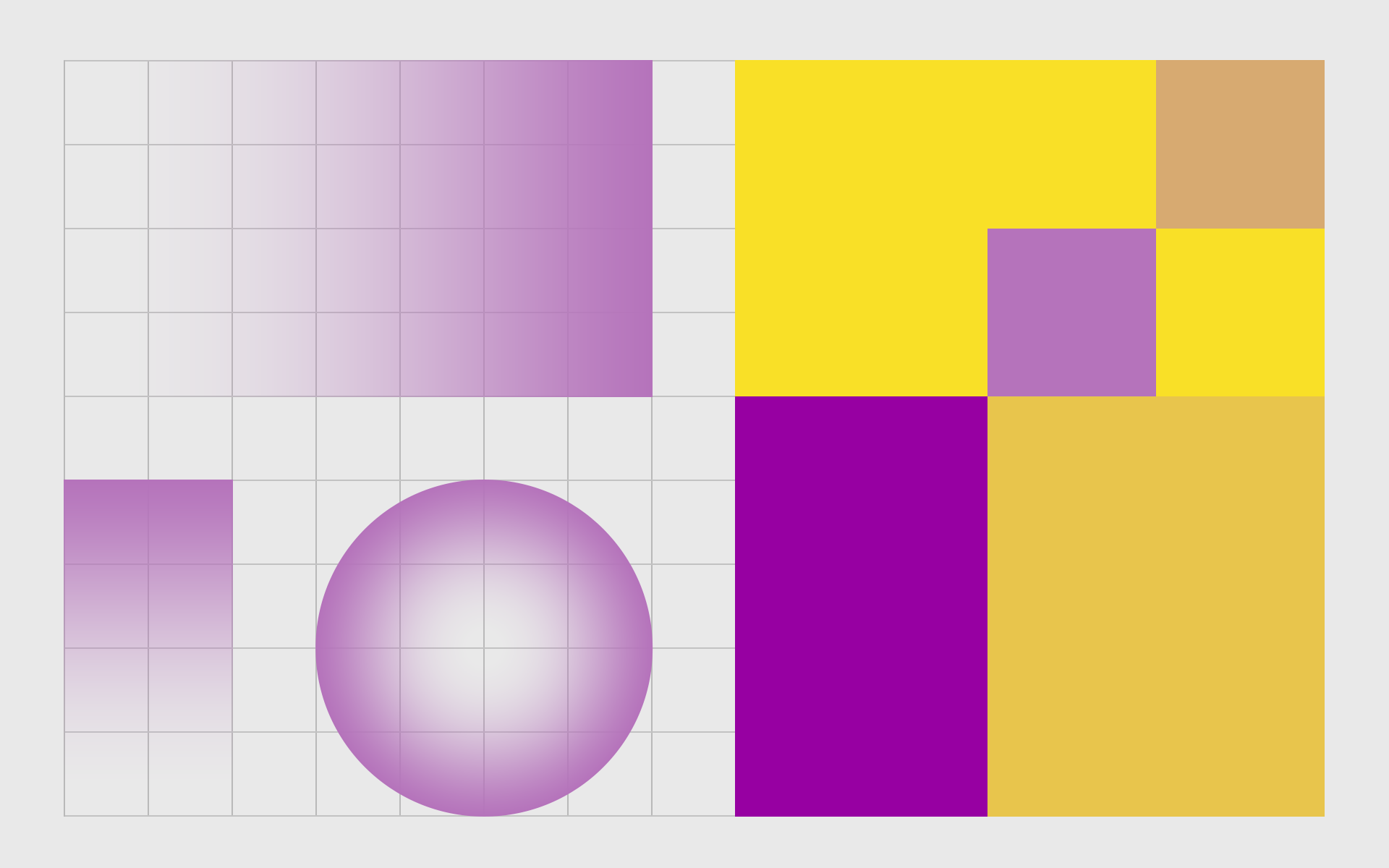 Modular grid system for Akadémia pre podnikavé ženy