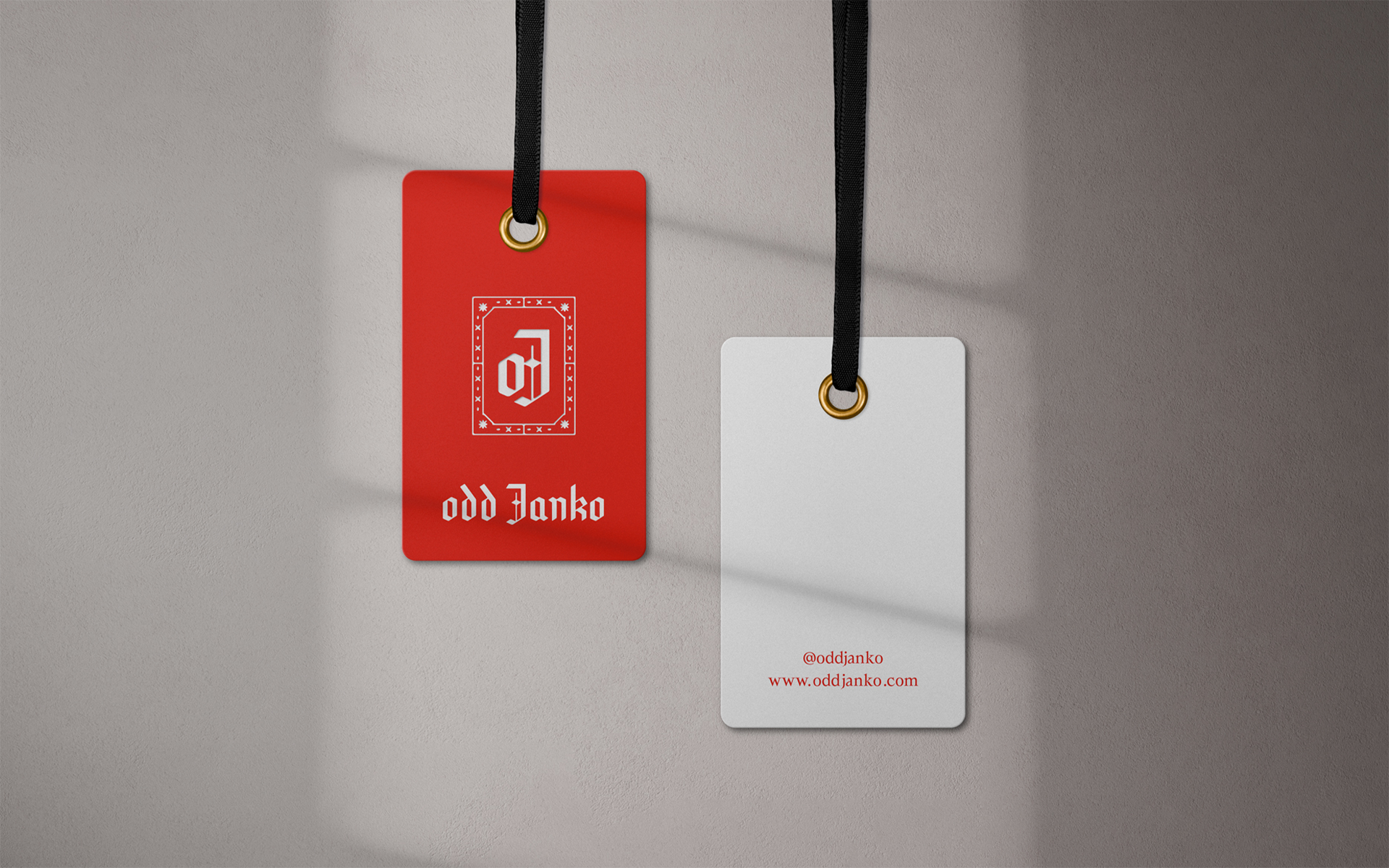 Odd Janko hangtags