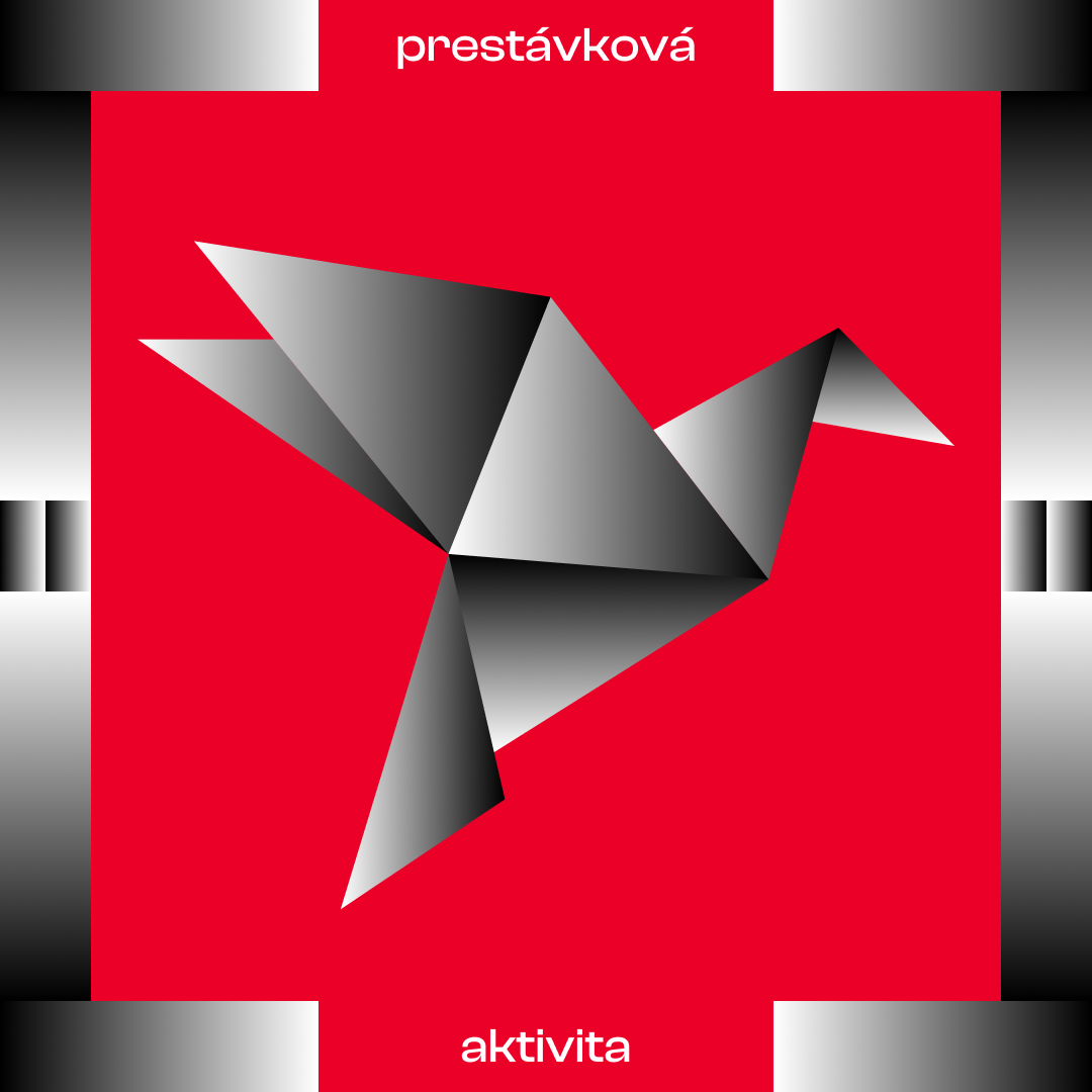 Gradient illustration for TEDxBratislava 2023 Visual Identity