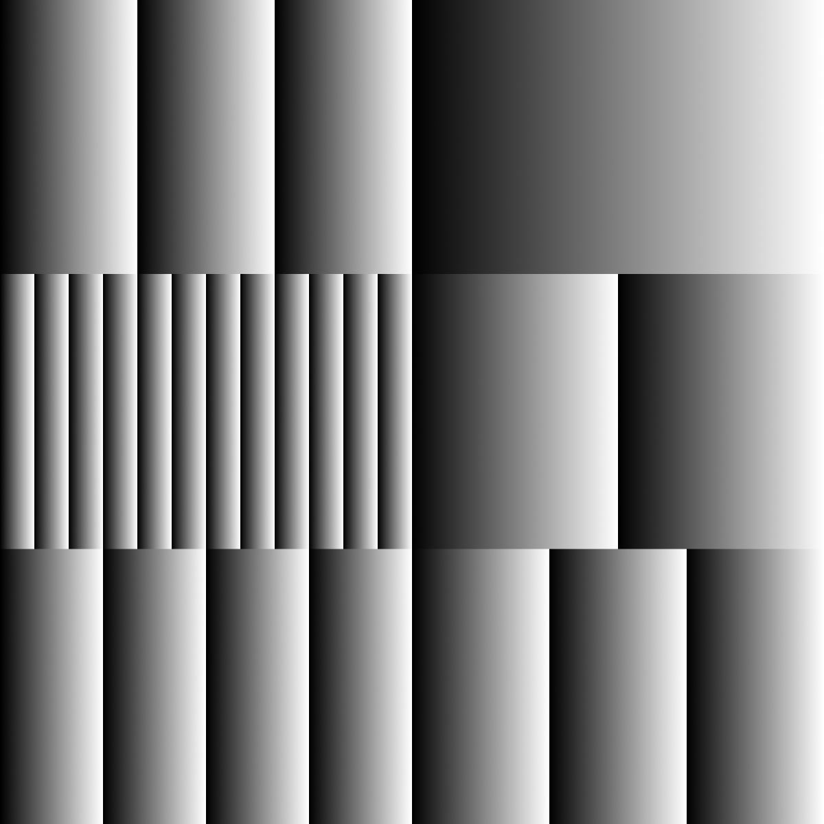 Gradient compositions for TEDxBratislava 2023 Visual Identity