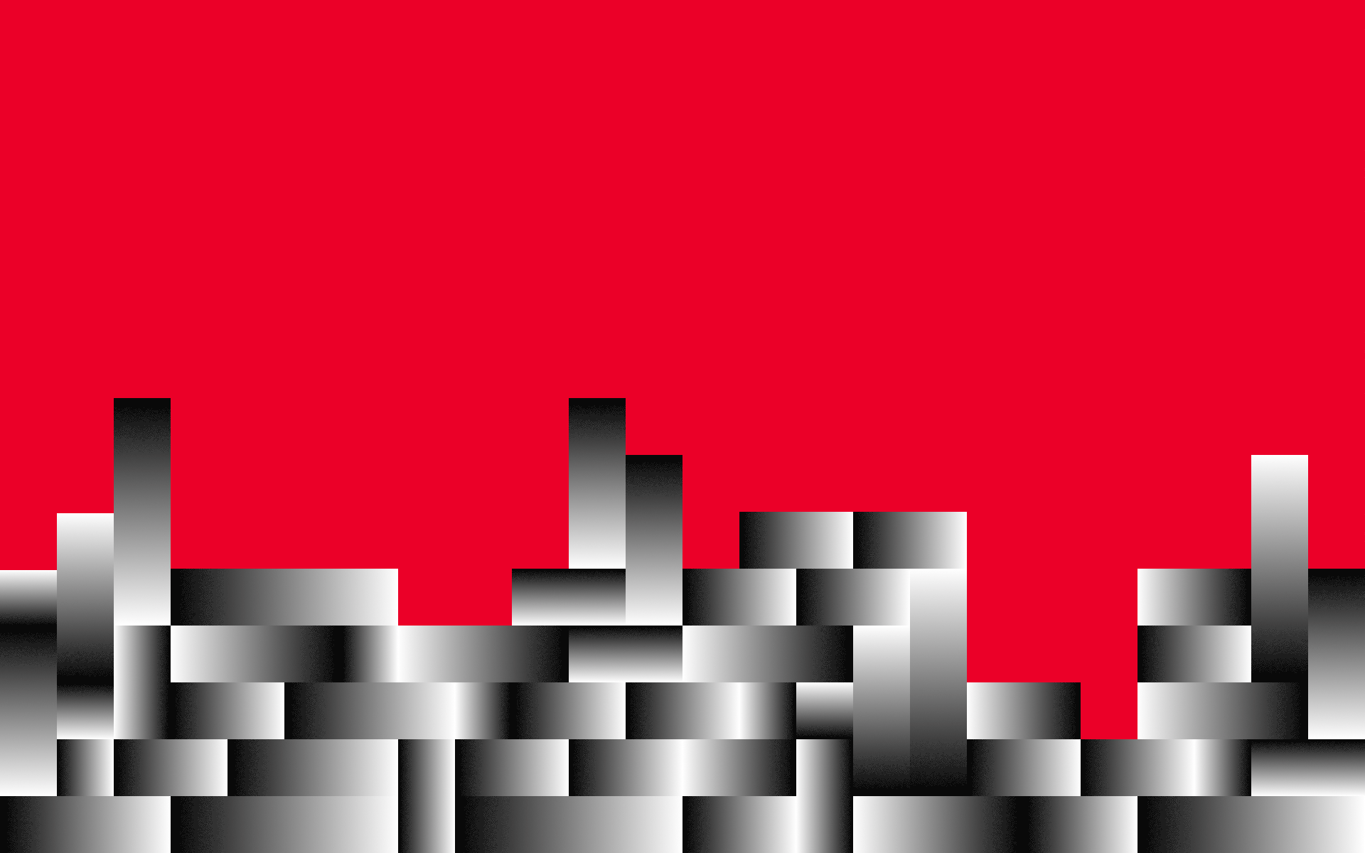 Tetris animation for TEDxBratislava 2023 Visual Identity