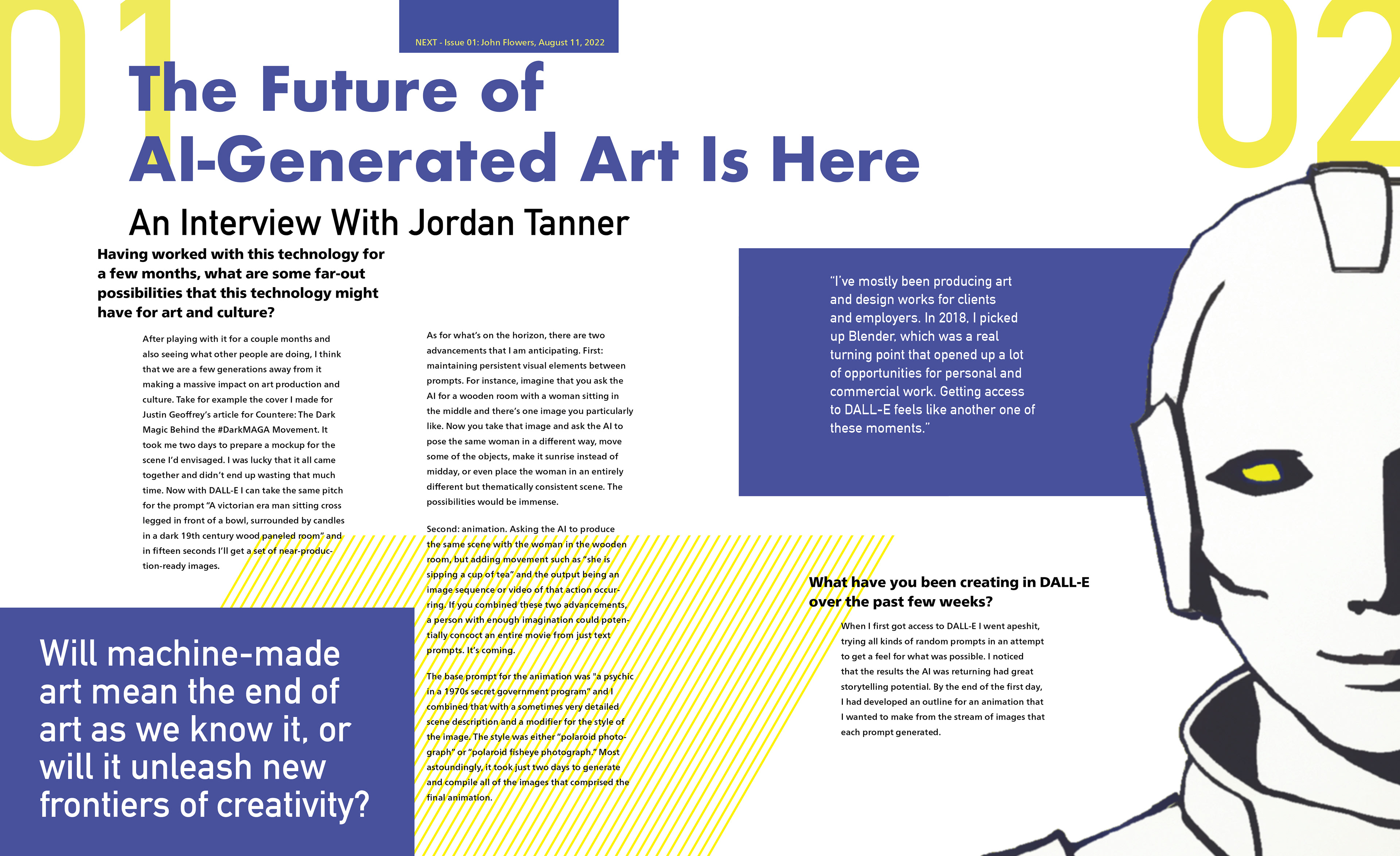 Alternate Interview Spread