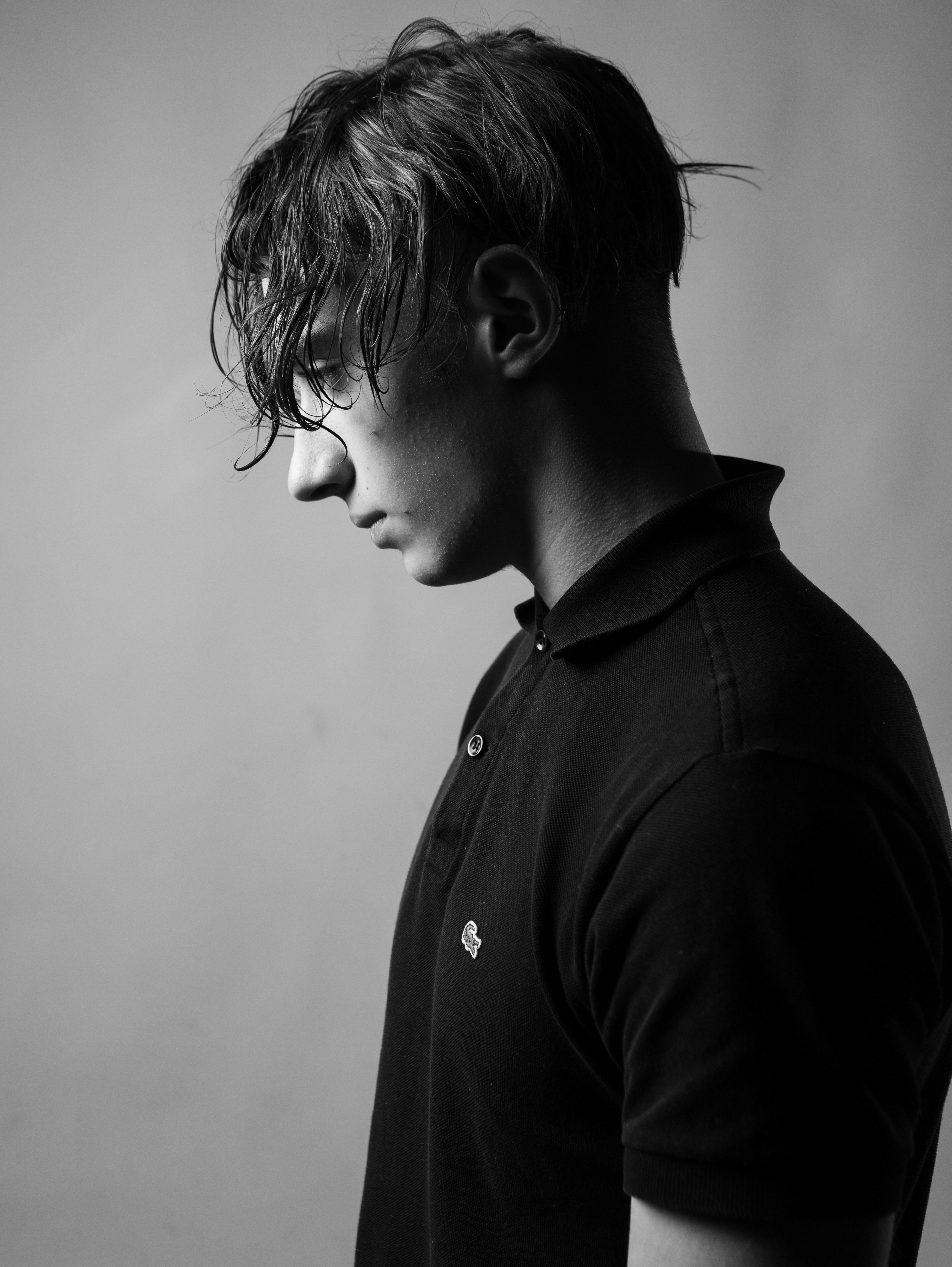 Portraits de Vladimir en Studio à Paris le 13 novembre 2019. © Aubin Menestret