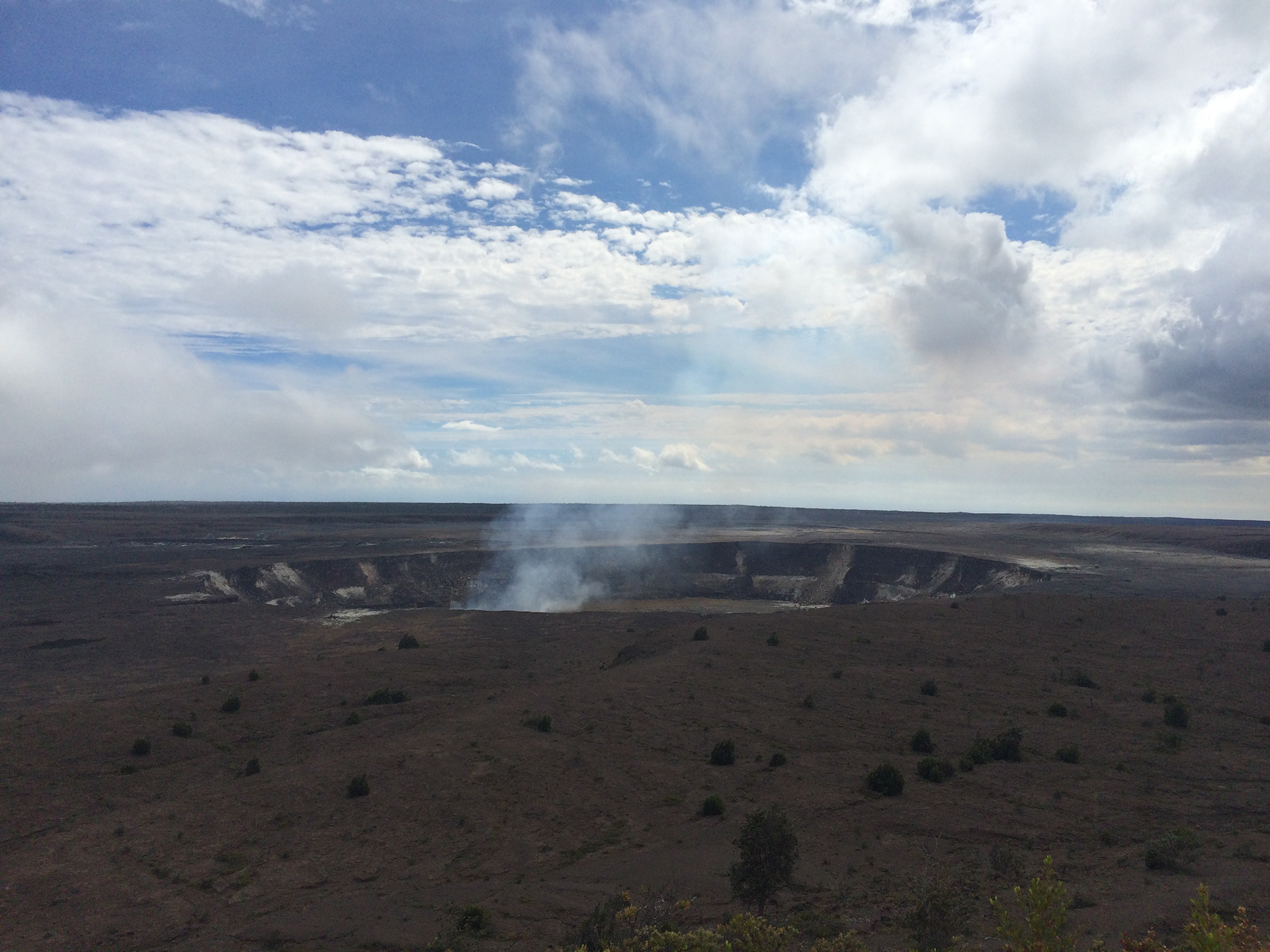 Summit of Kīlauea Volcano, USGS Hawaiian Volcano Observatory (HVO)