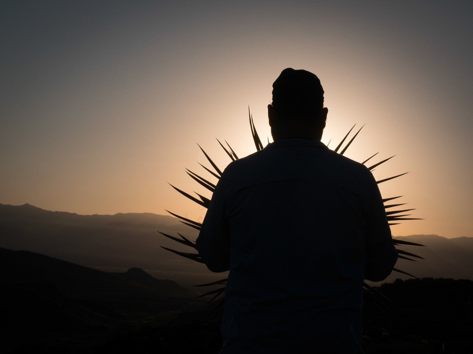 Man behind the sun