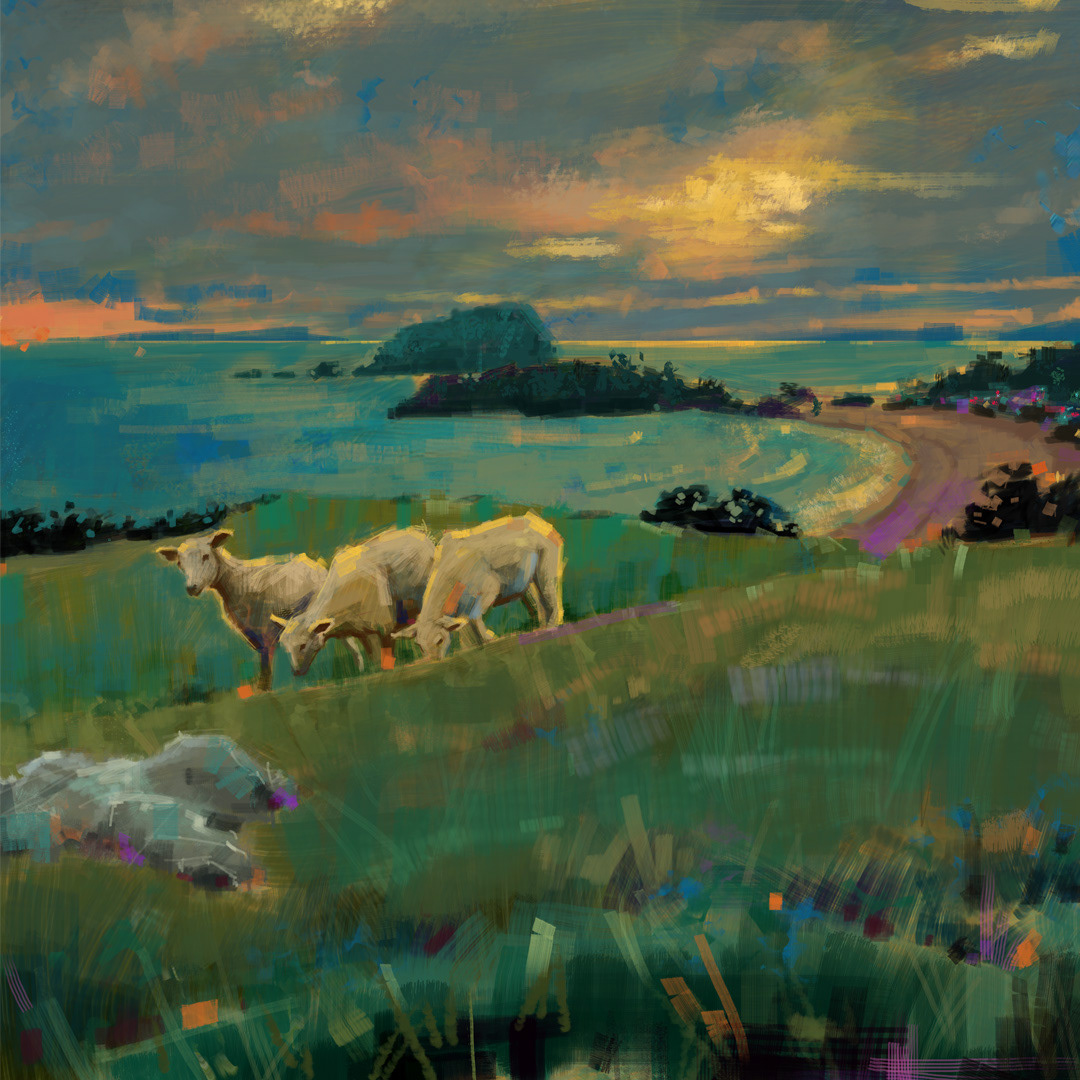 "Mauao Flock II"