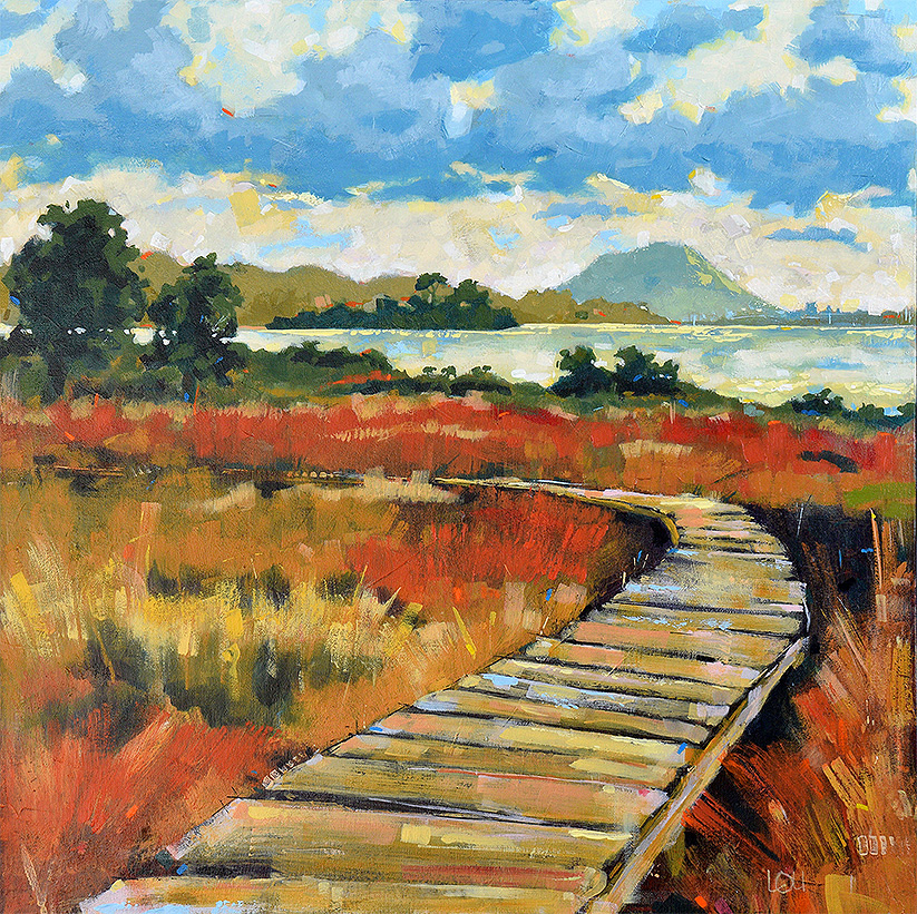 A Pleasant Stroll - SOLD