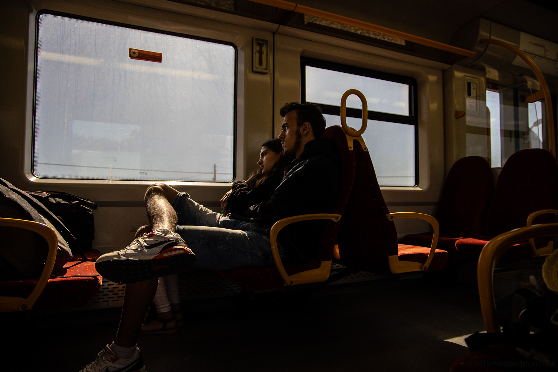 TRAIN TO BRAGA. © 2019 Alessandro Zunino