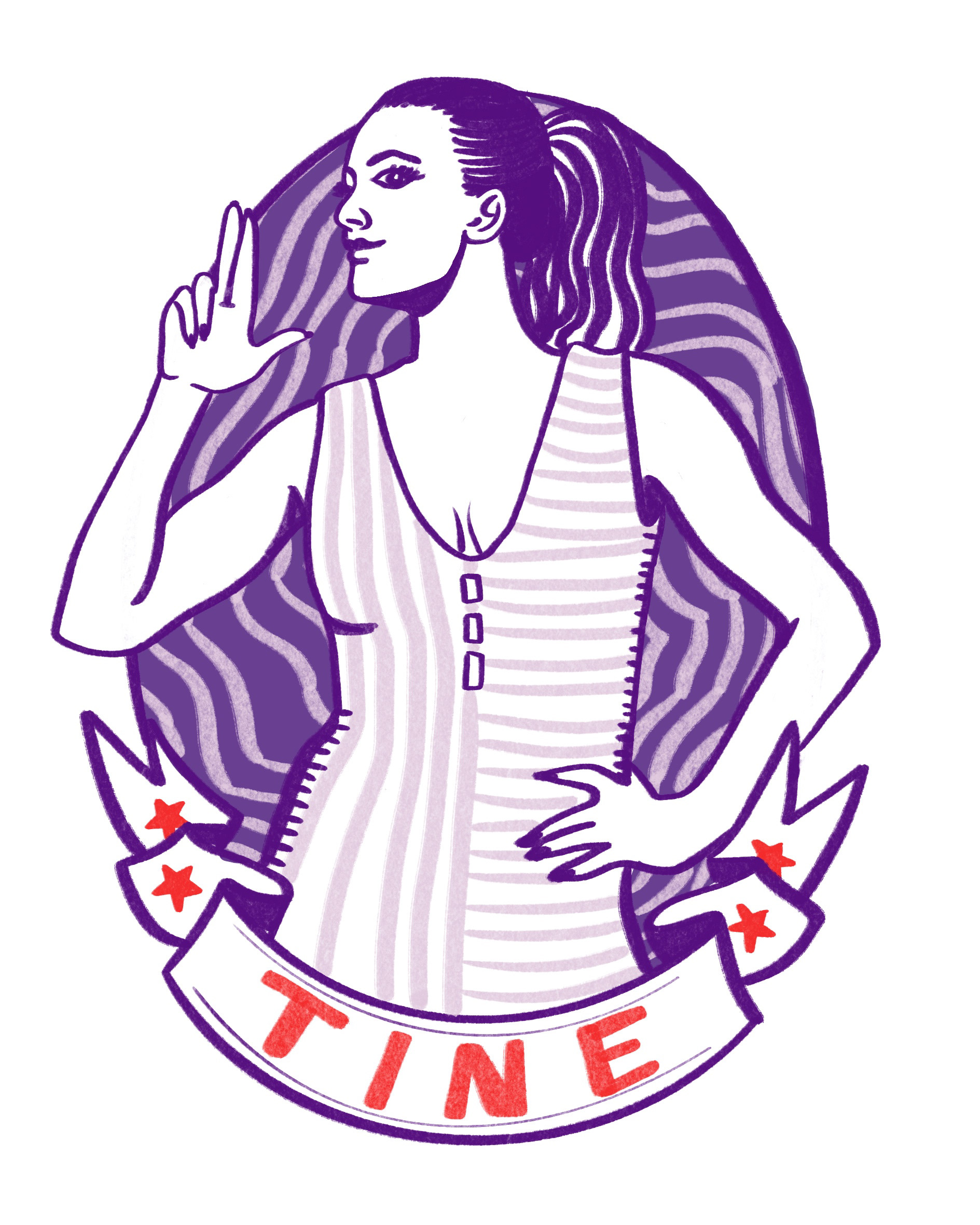 Tine, Illustration ©schmiddlinthemiddle.com
