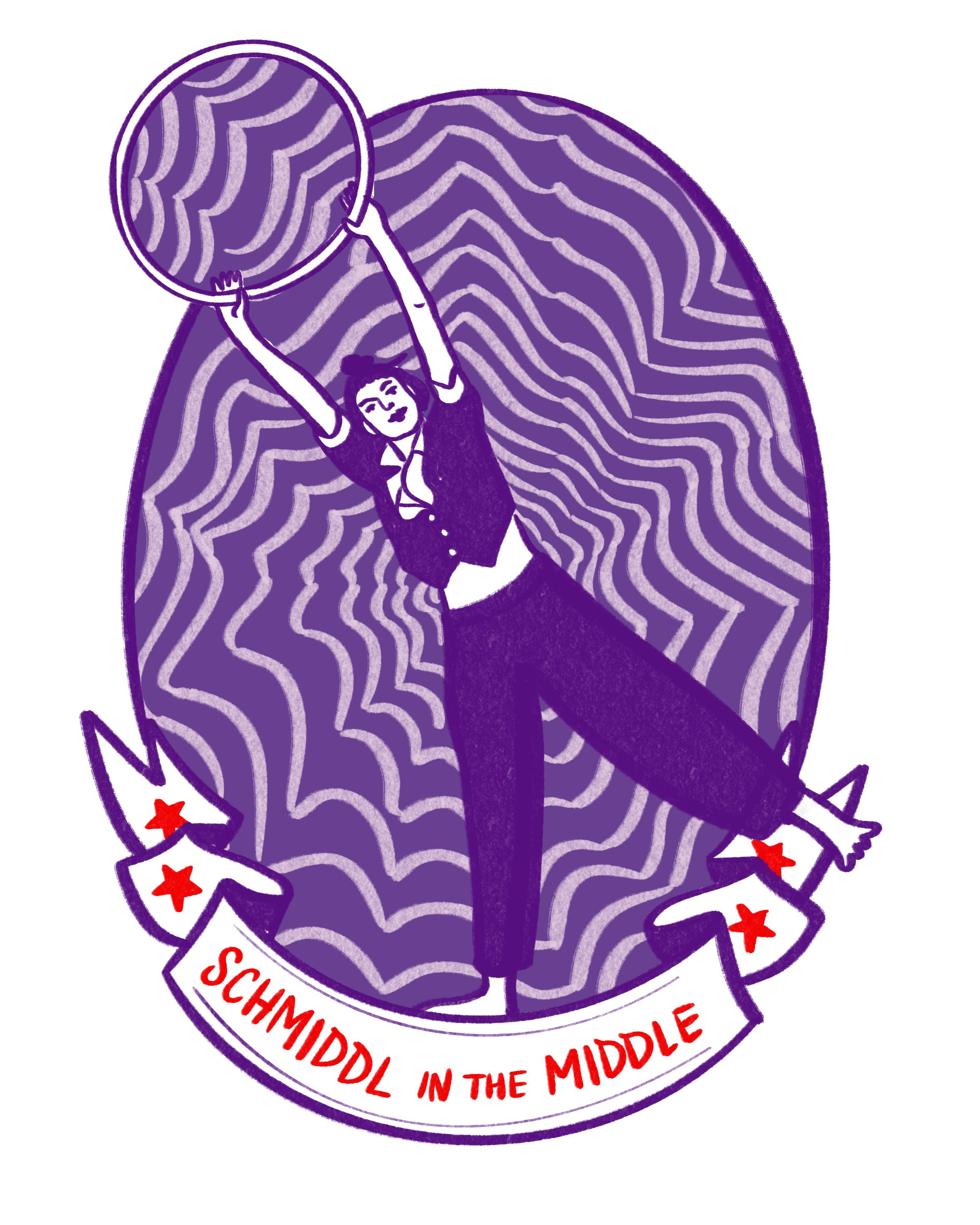 schmiddl in the middle, Illustration ©schmiddlinthemiddle.com