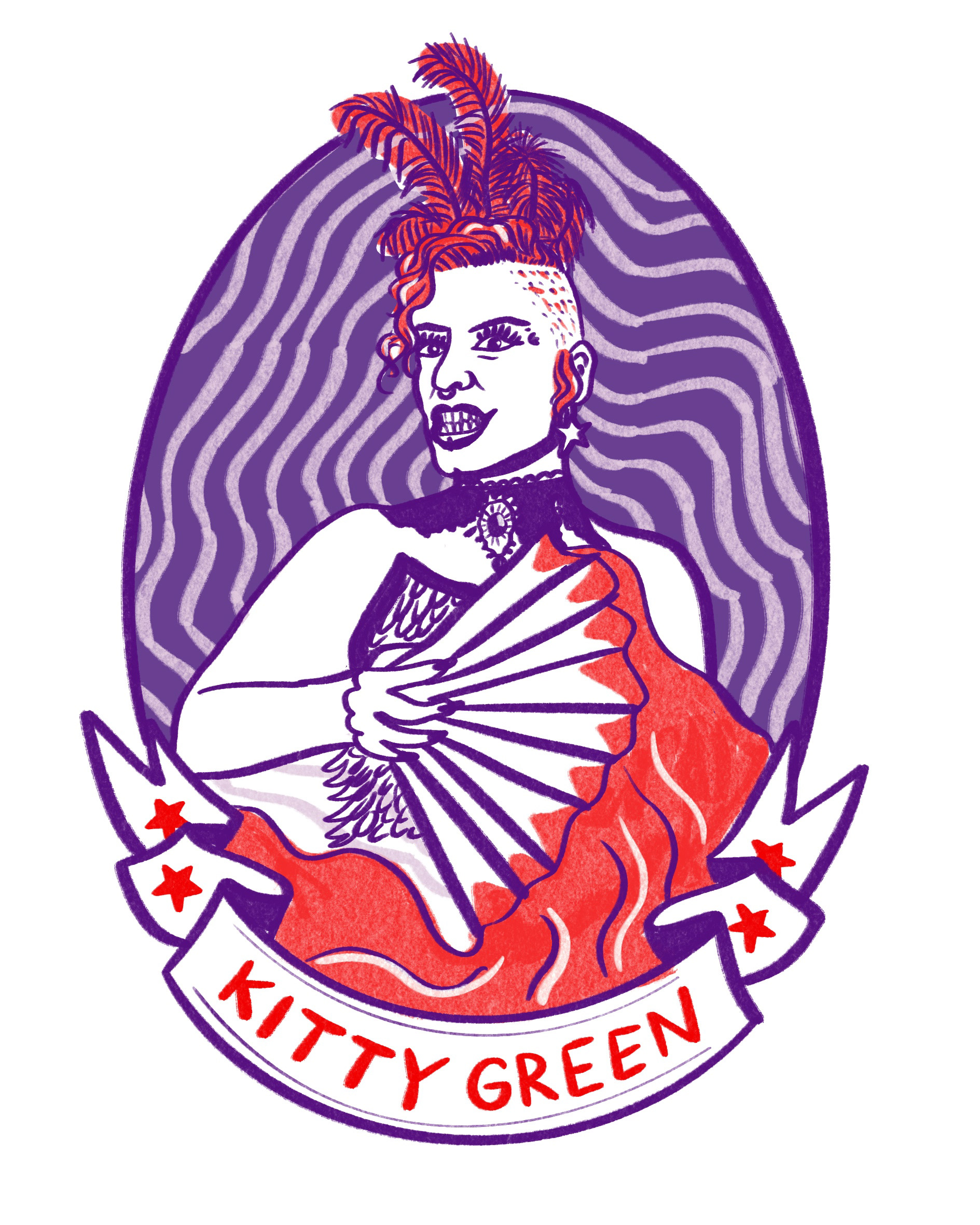 Kitty Green, Illustration ©schmiddlinthemiddle.com