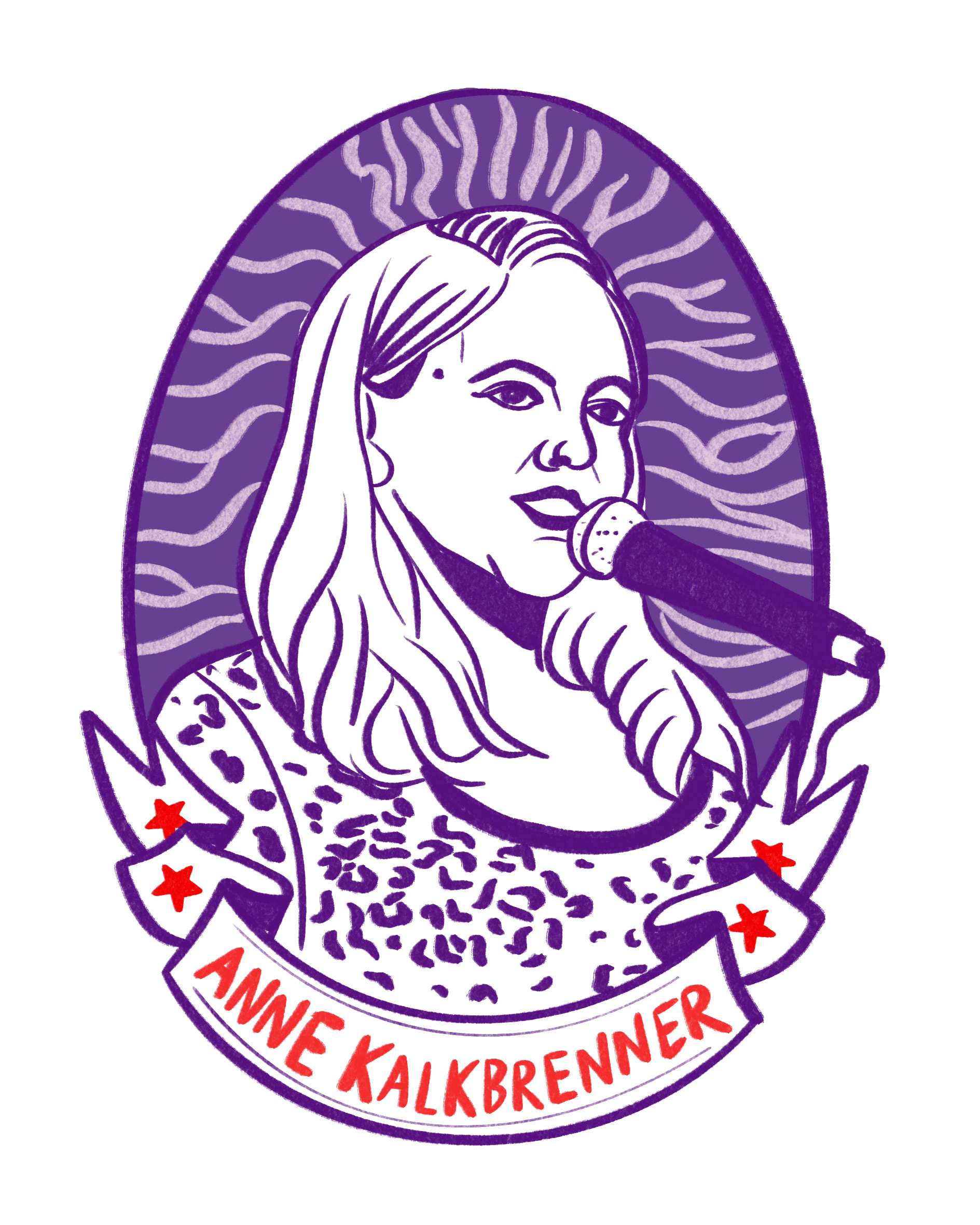 Anne Kalkbrenner, Illustration ©schmiddlinthemiddle.com
