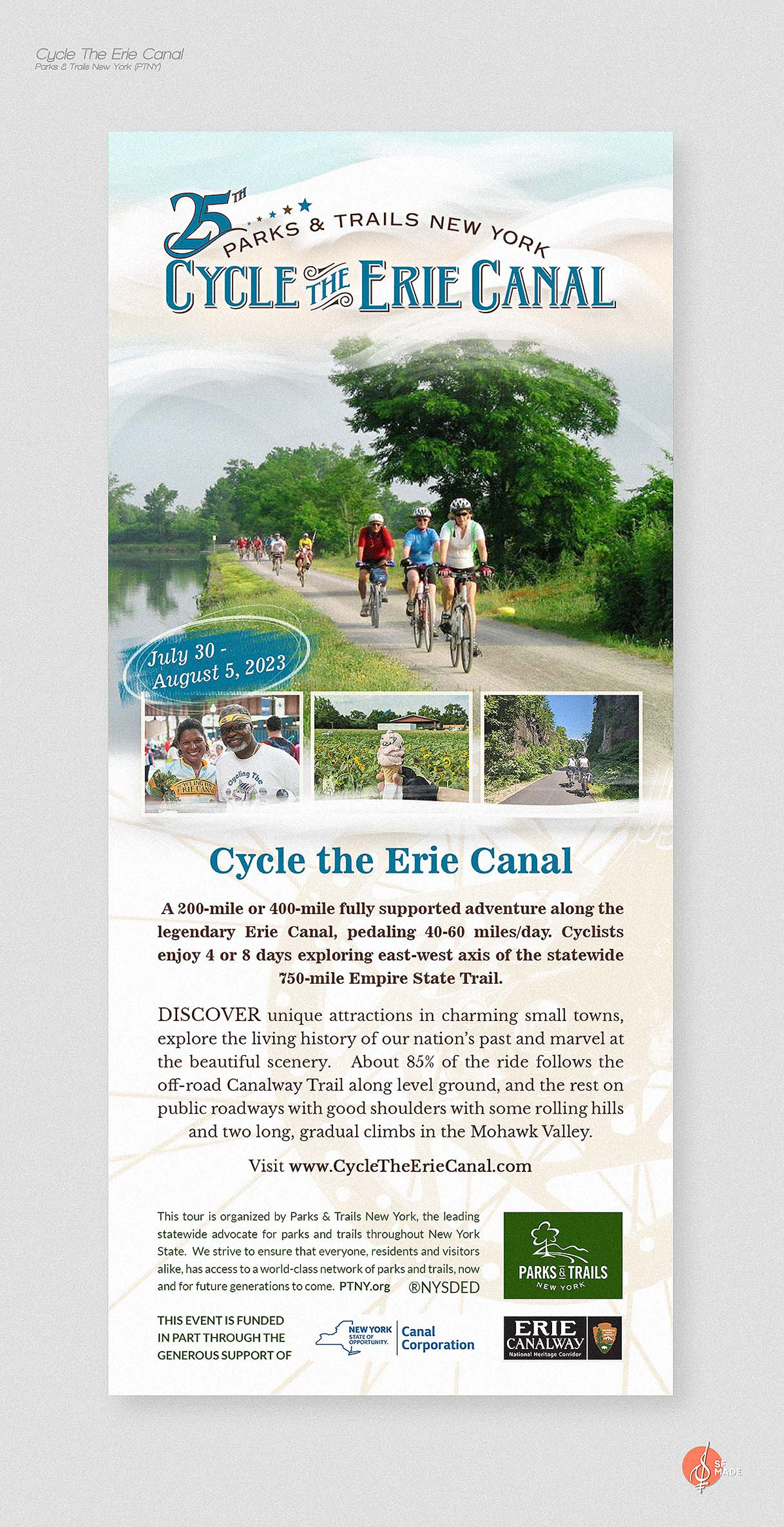 Cycle The Erie Canal Flyer