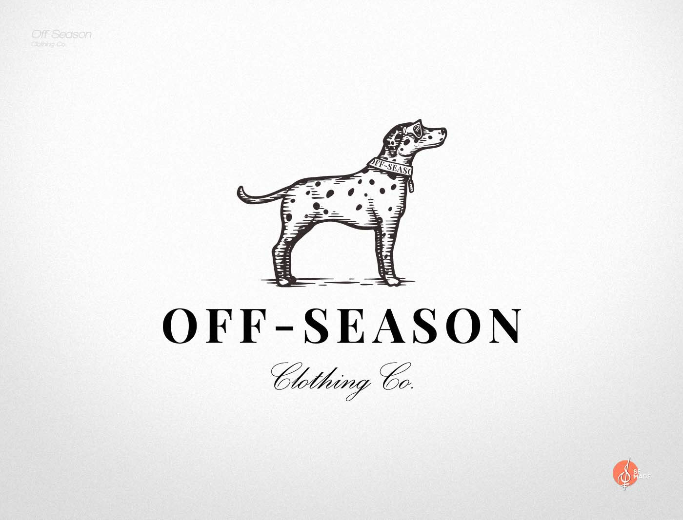 Off-Season Clothing Co. Logo and Brand Identity