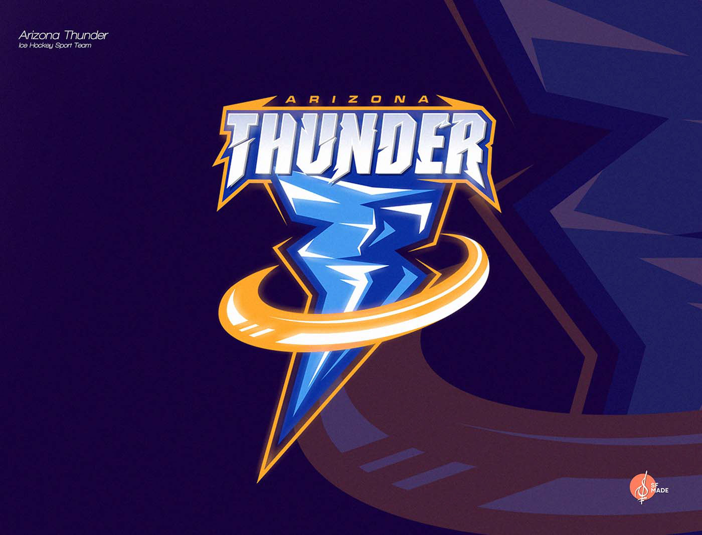 Arizona Thunder Logo & Brand Identity