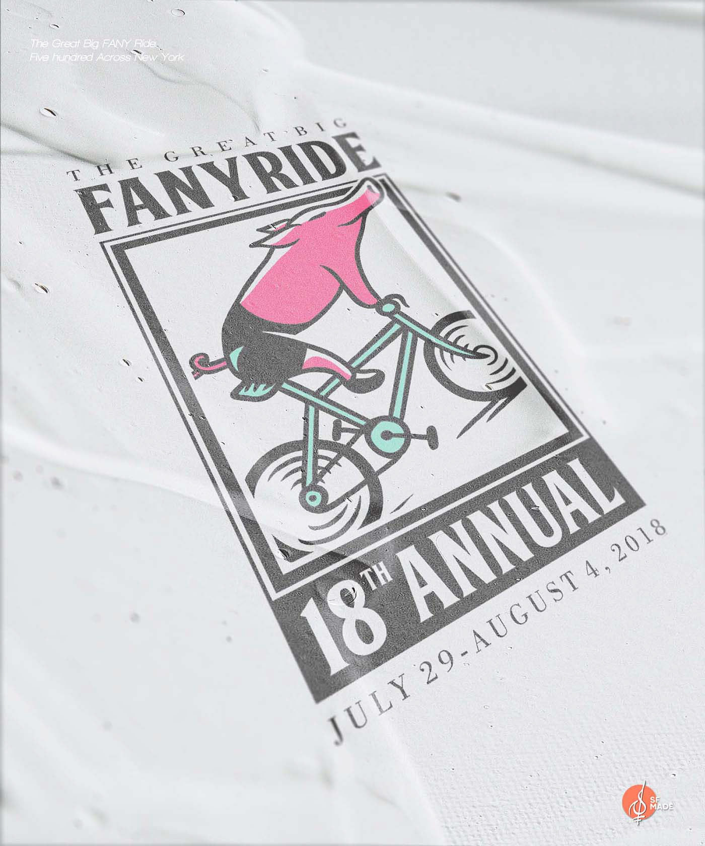 The Great Big FANY Ride Logo & Brand Identity