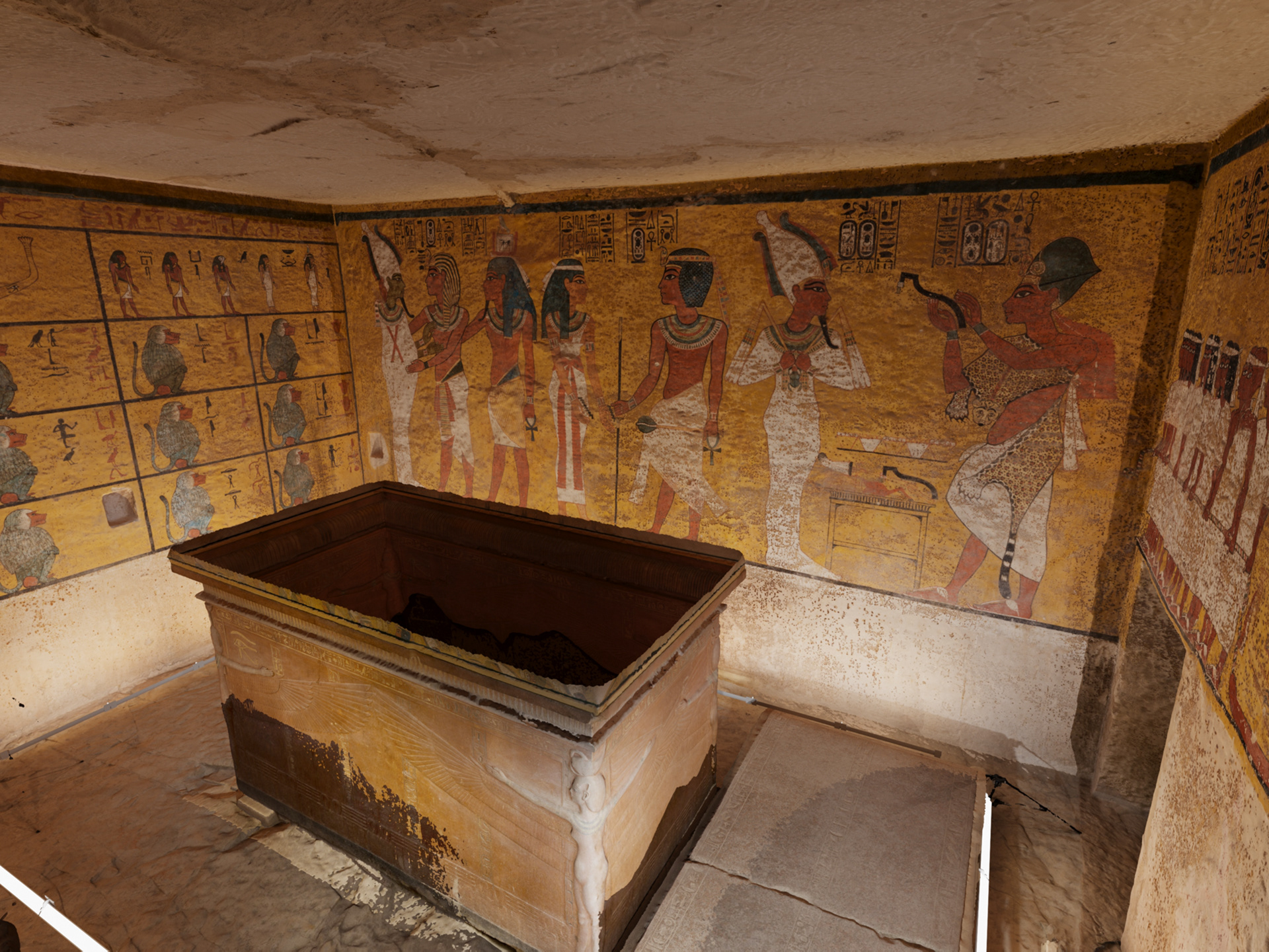 computer lighting study with point cloud, revit, & vray