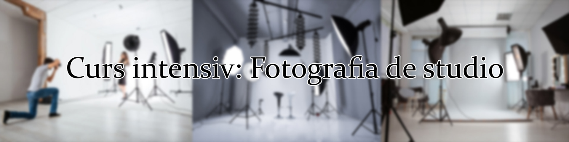 Curs intensiv fotografia de studio