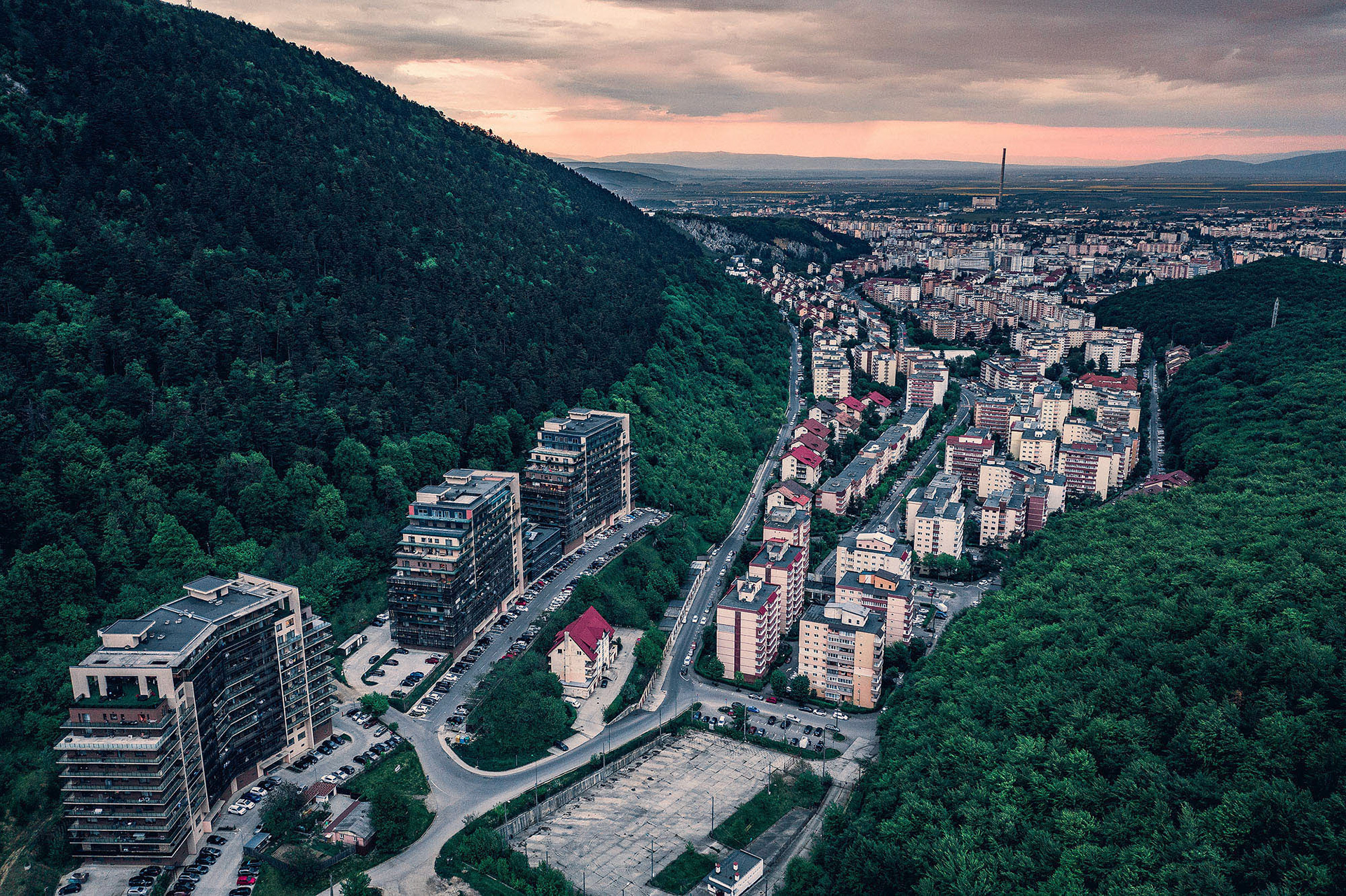Fotografie aeriana Brasov