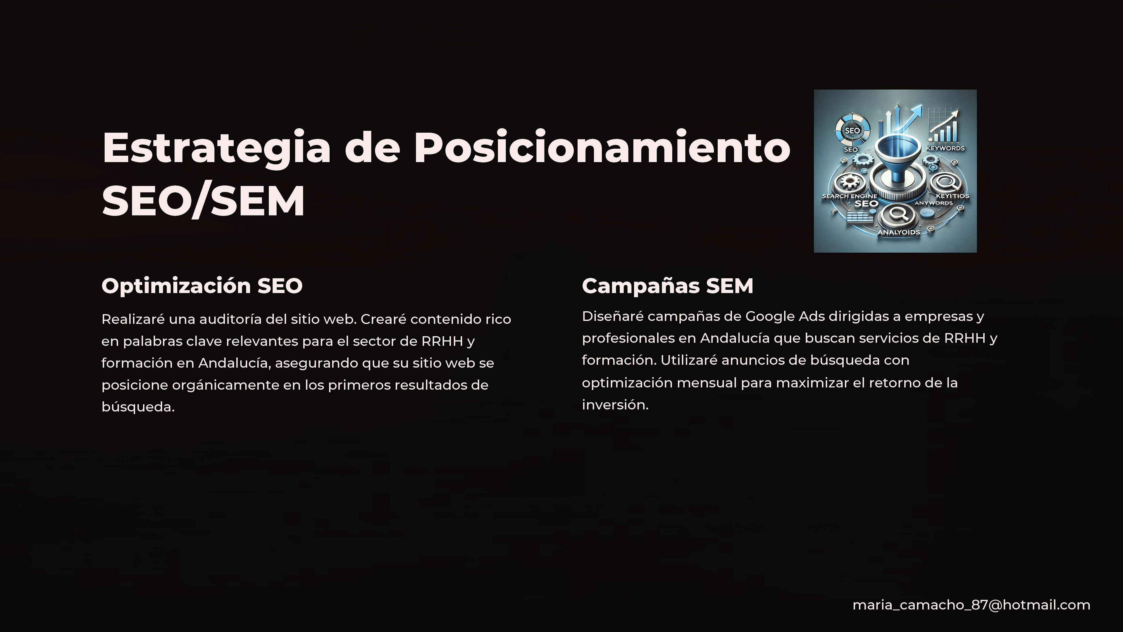 Maquetación propuesta Marketing