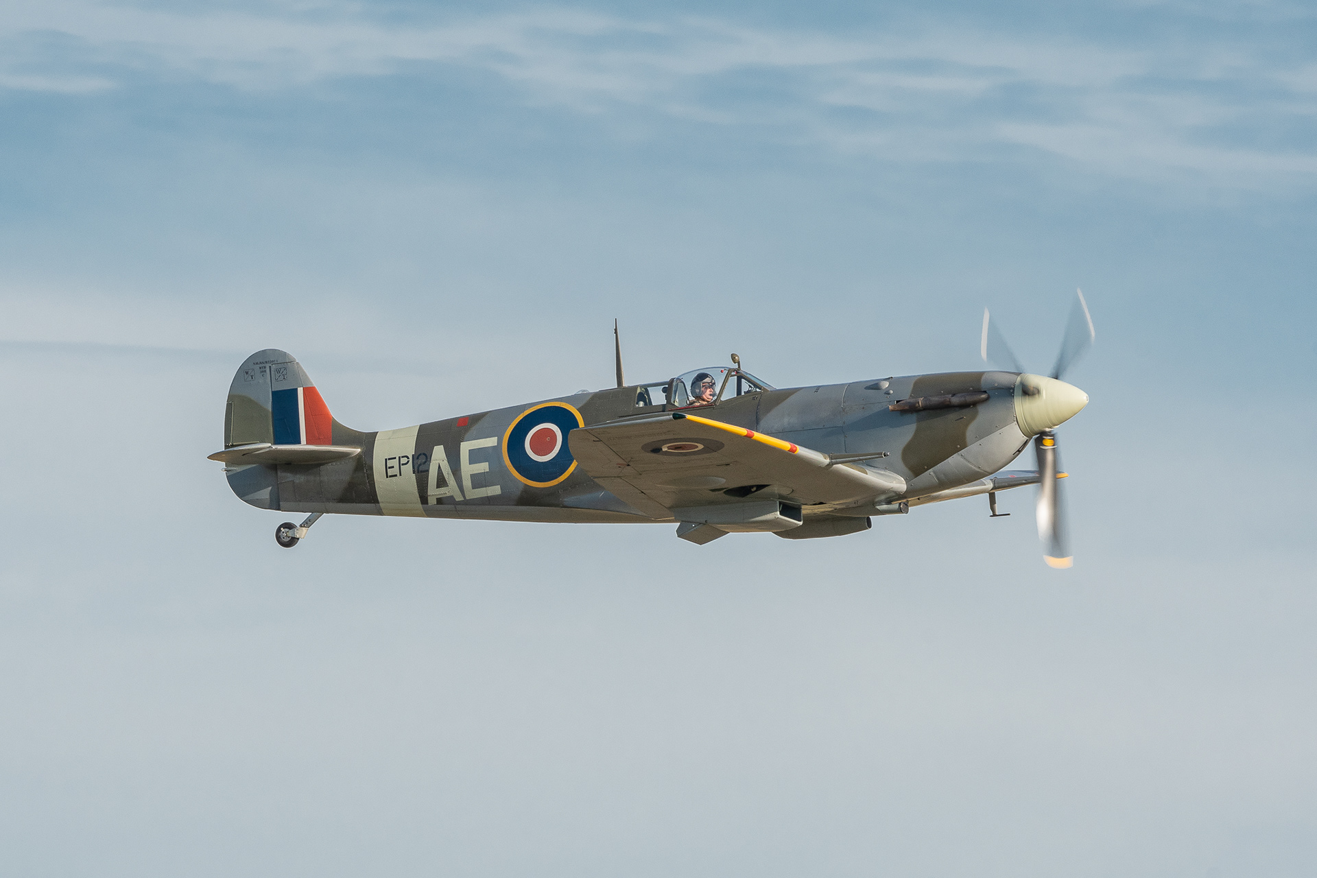 Spitfire EP120 - Duxford