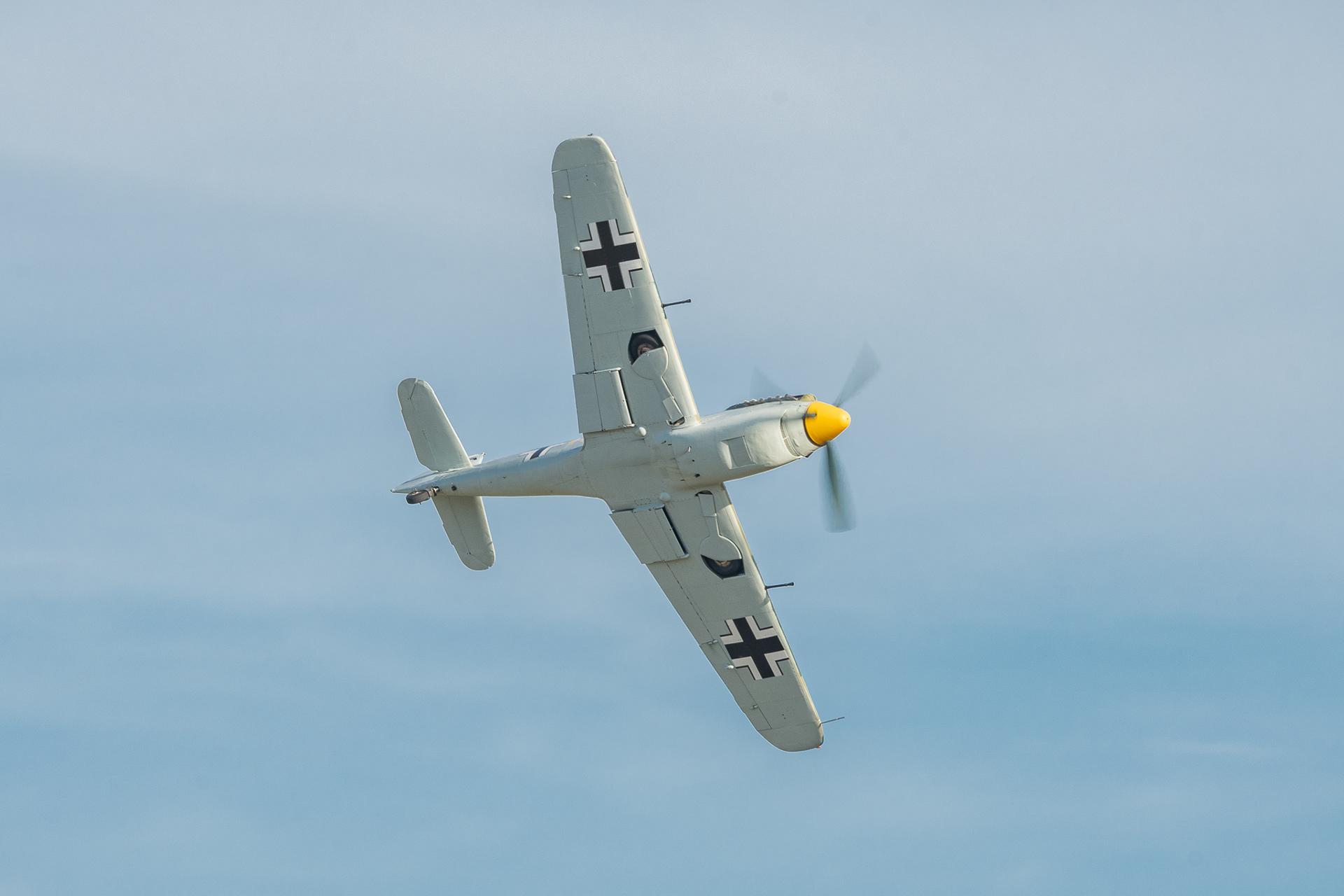 Hispano Buchon 'Yellow 10' - Duxford