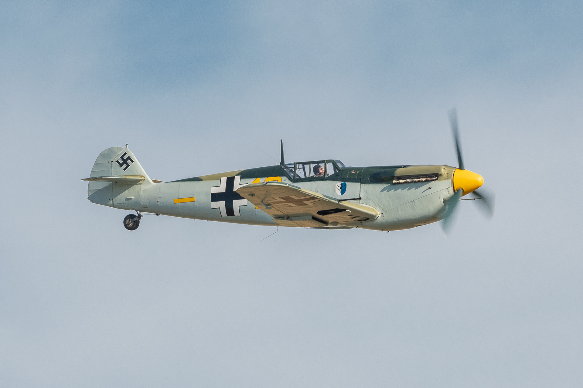Hispano Buchon 'Yellow 10' - Duxford