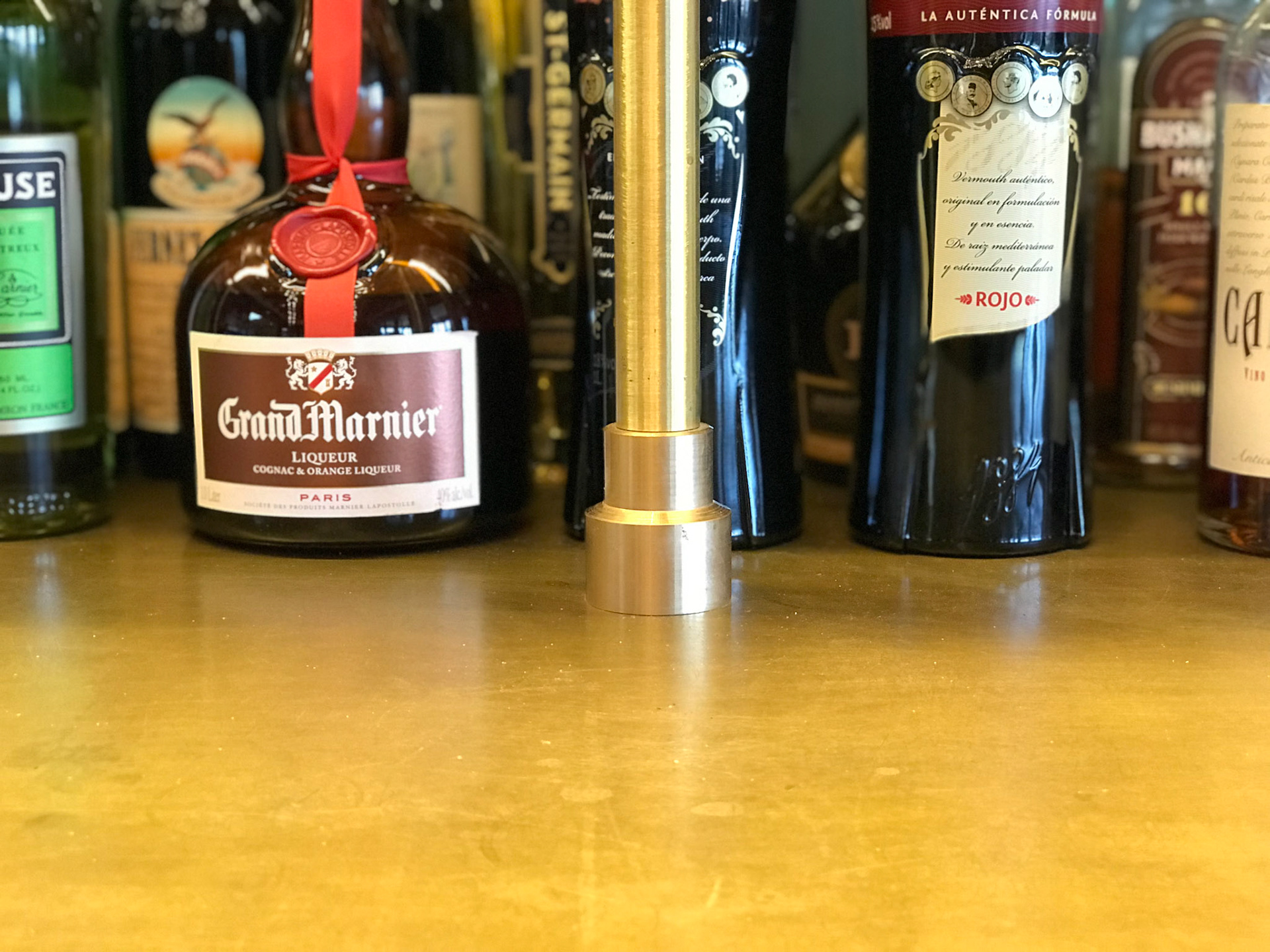 machined brass and bronze
