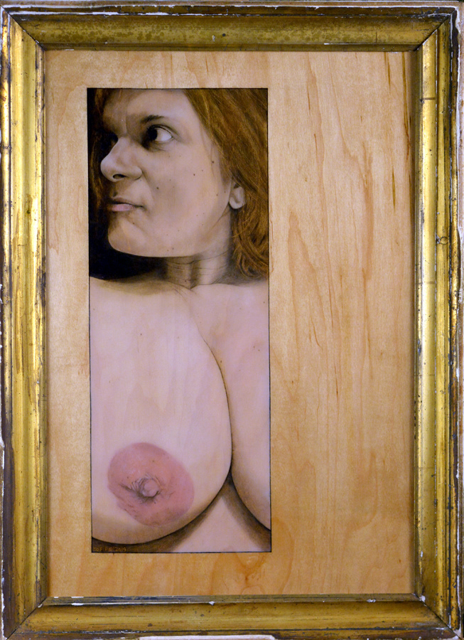 "Servant" . . . Oil on 15" x 22" wood panel 2019 . . . $750