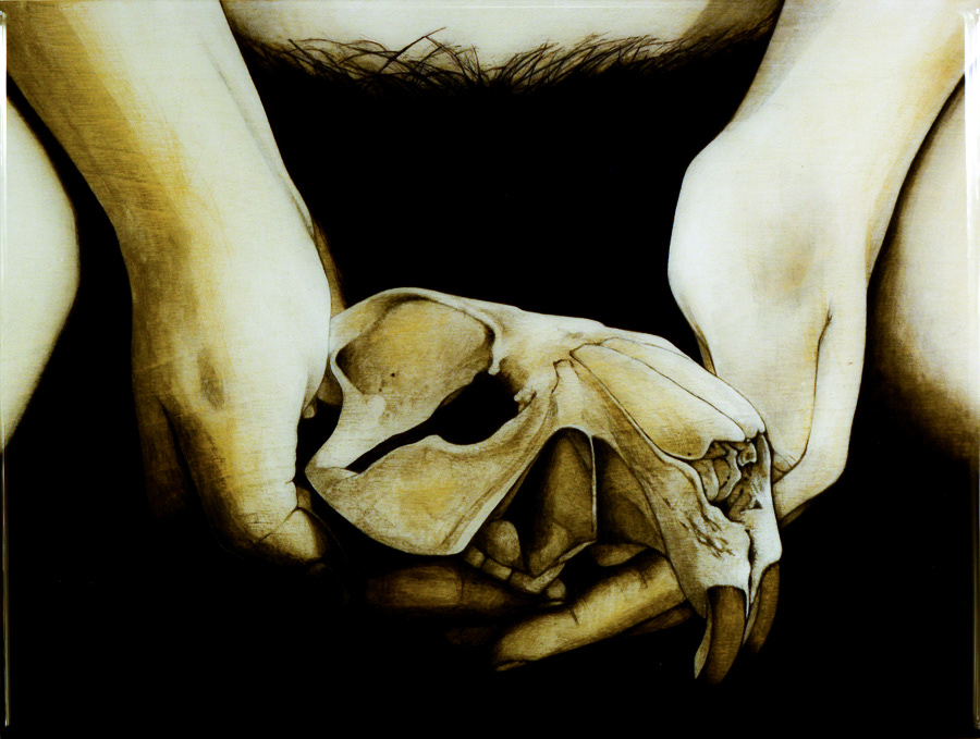 "C. canadensis" . . . Oil on 9" x 12" wood panel 2019 . . . $450