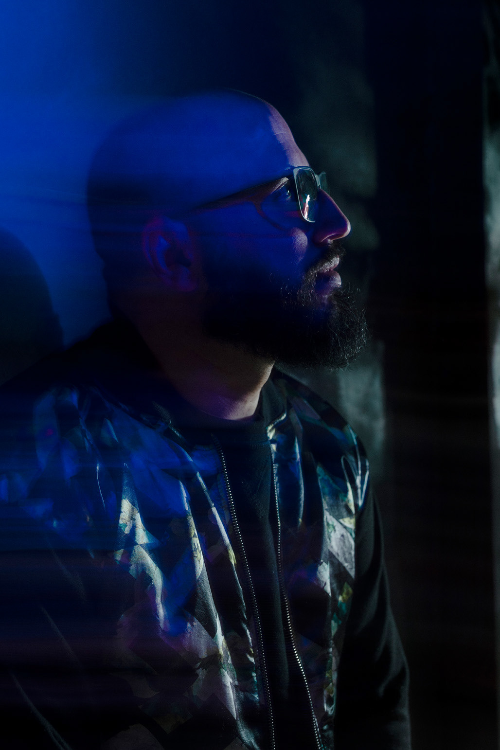 F.D.M., Leipziger DJ, fotografiert im Leipziger Club "Elipamanoke"