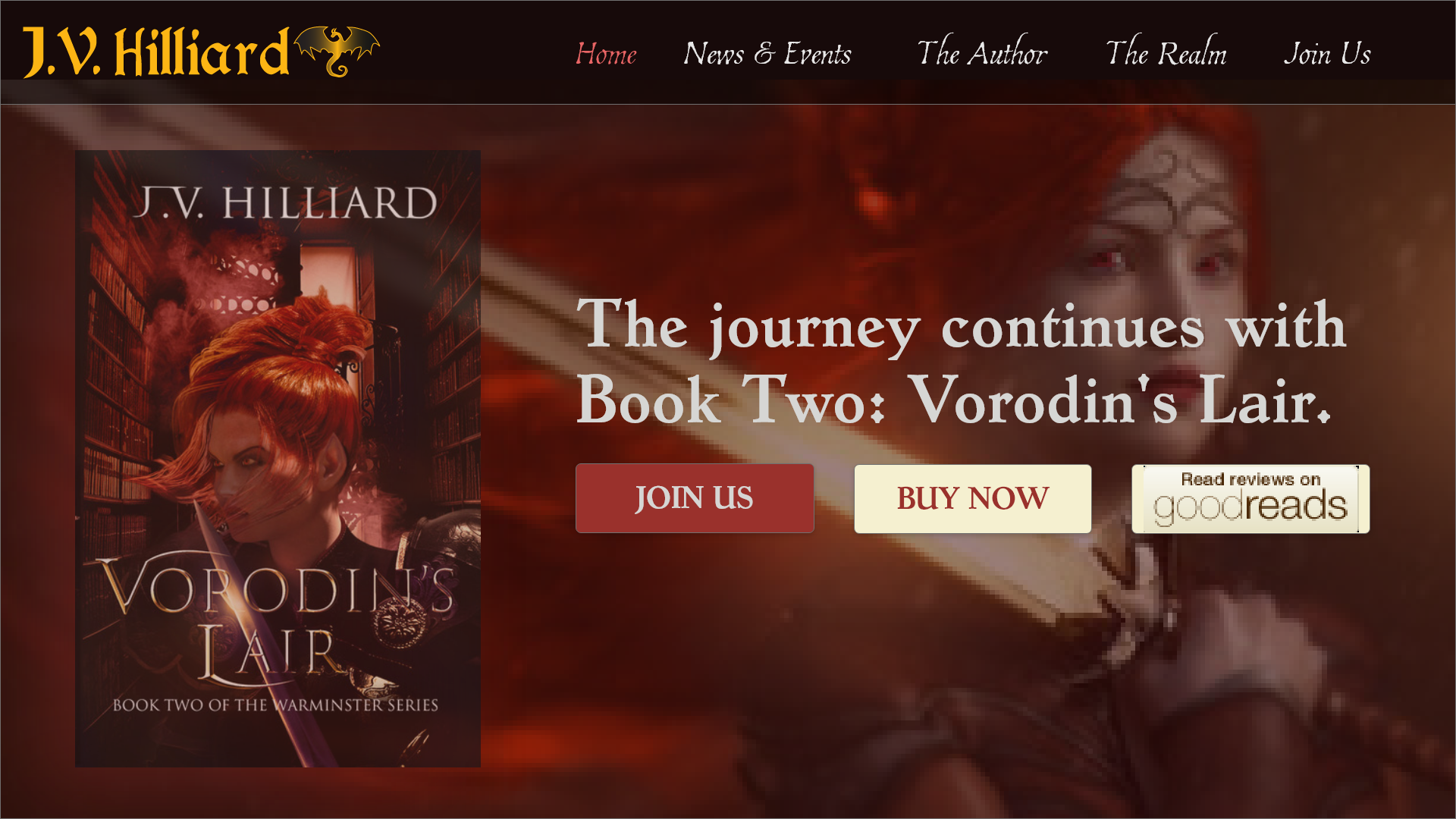 Proposed landing page for Book Two