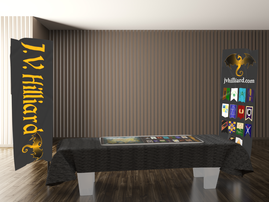 convention signage mockup