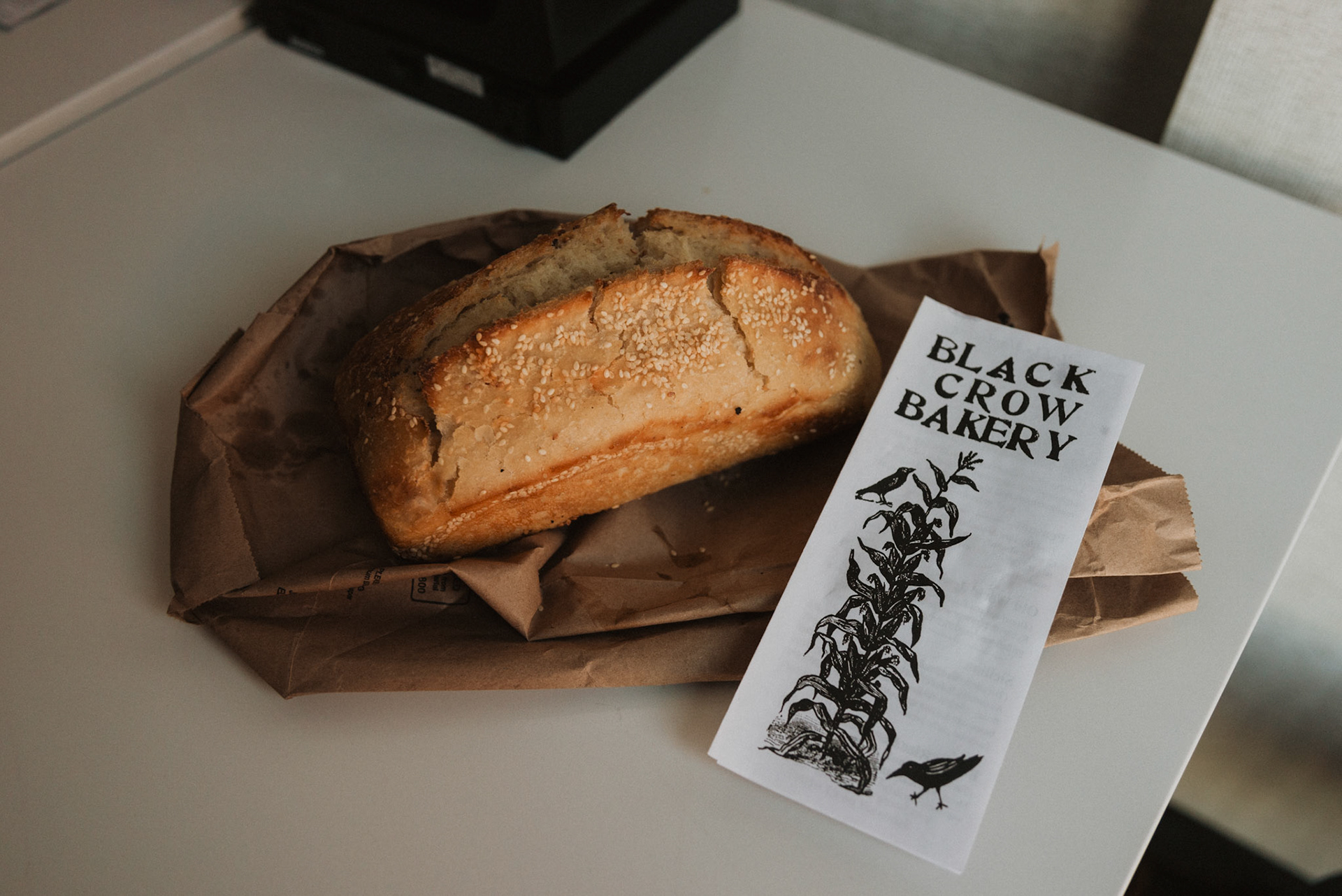 Delicious bread from Black Crow Bakery