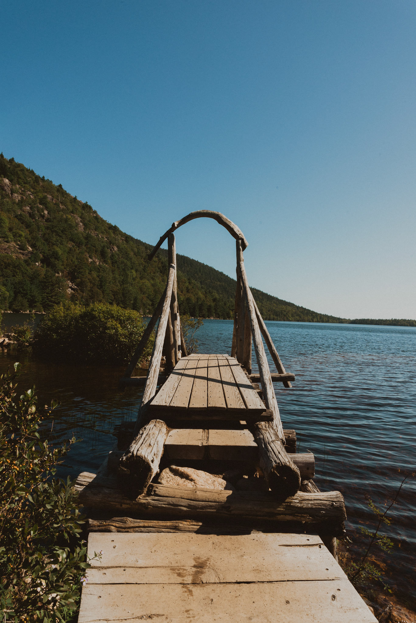 Jordan Pond Loop bridge