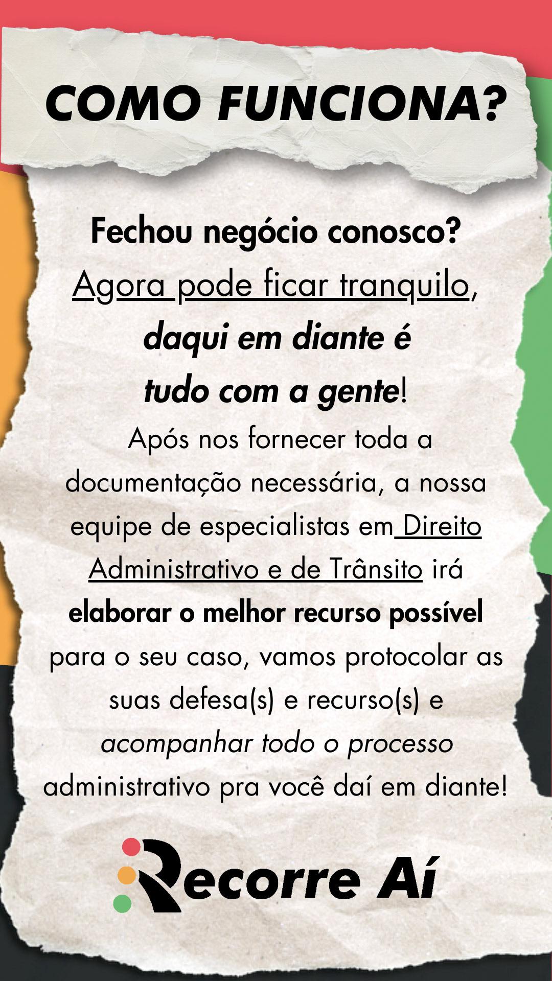 Destaques - Quem somos e como funciona - Recorre Aí - 6