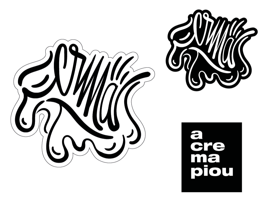 Design of stickers and Stamps for the DJ's group CREMA
