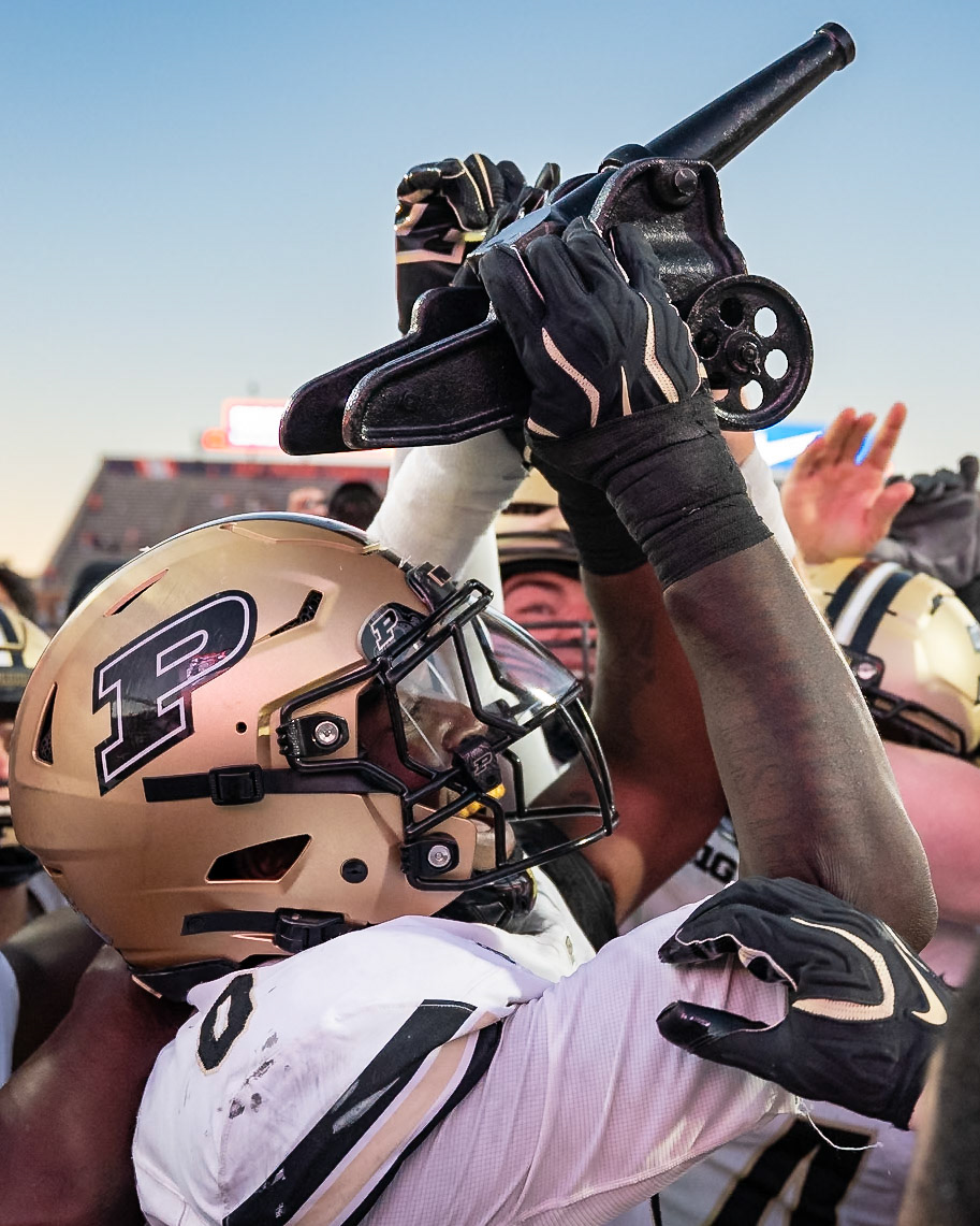 CHAMPAIGN, IL - OCTOBER 3, 2026: The Purdue Boilermaker Football game vs University of Illinois Fighting Illini  at Gies Memorial Stadium(Photo by Steve Bowen / Northern Indiana Sports Report)