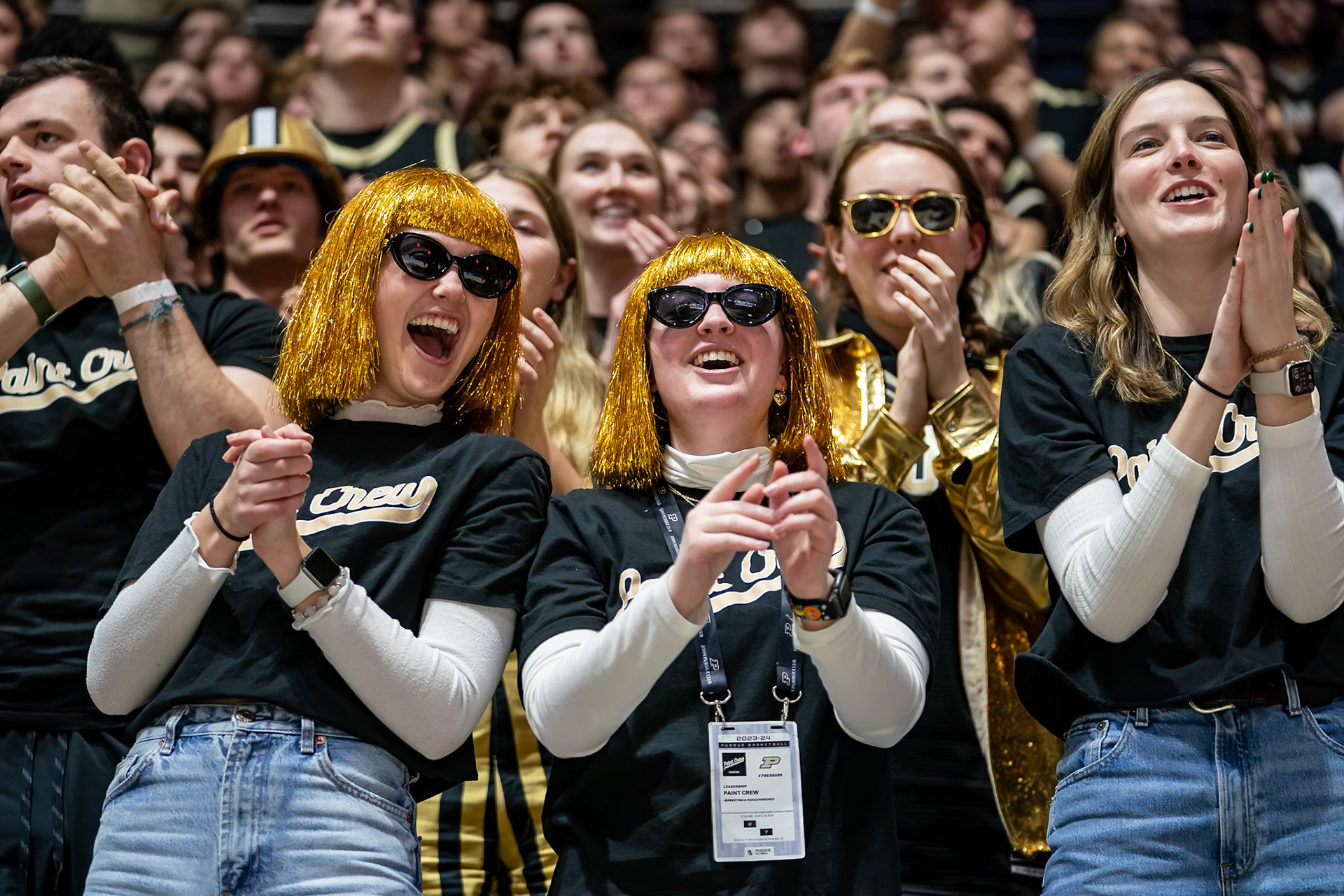 WEST LAFAYETTE, IN - JANUARY 31, 2024:  competing in Purdue Boilermakers Mens Basketball versus the Northwestern Wildcats at Mackey Arena(Photo by Steve Bowen / Bowen Arrow Photography / Northern Indiana Sports Report)